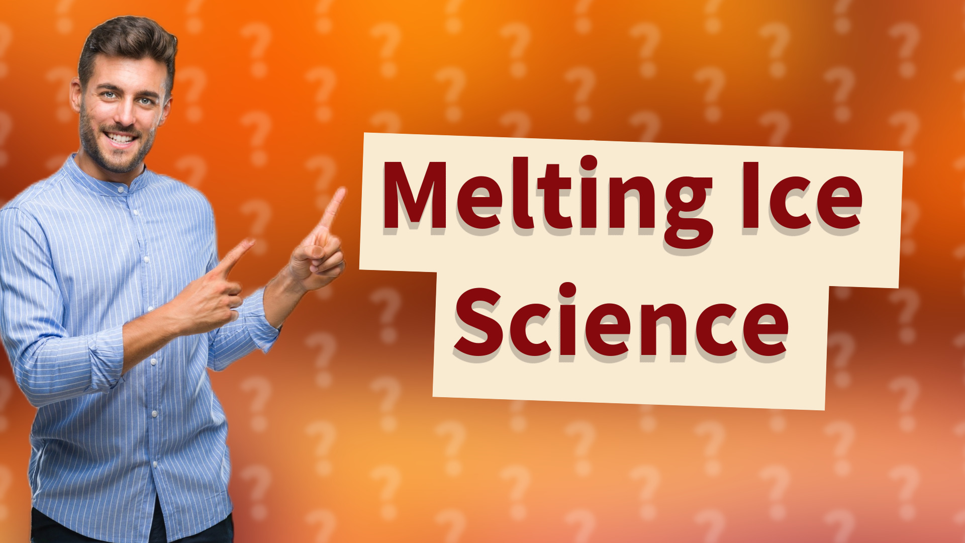 Melting Ice Science