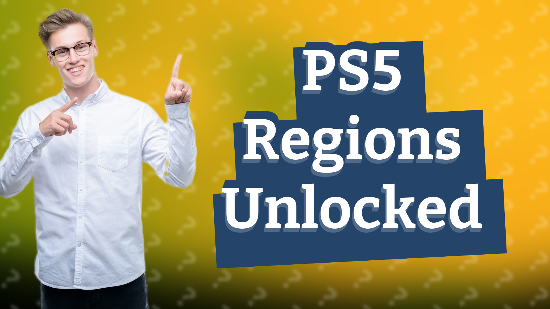 PS5 Regions Unlocked