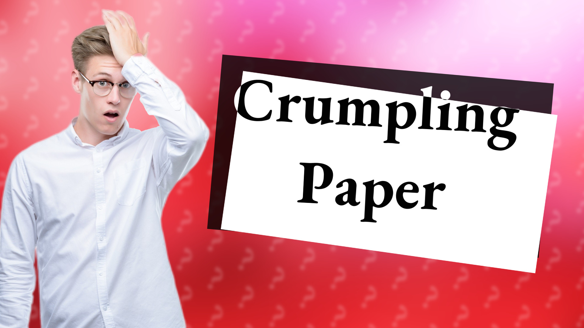 Crumpling Paper