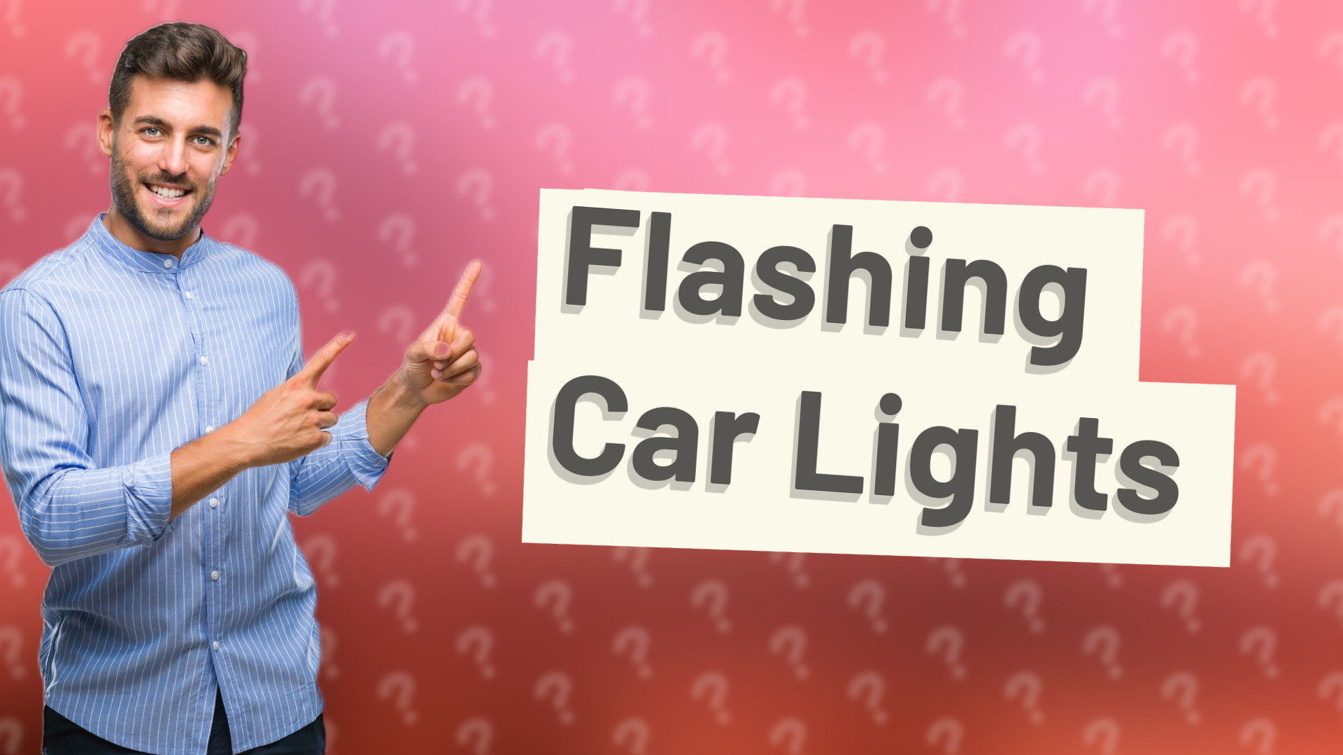 Flashing Car Lights