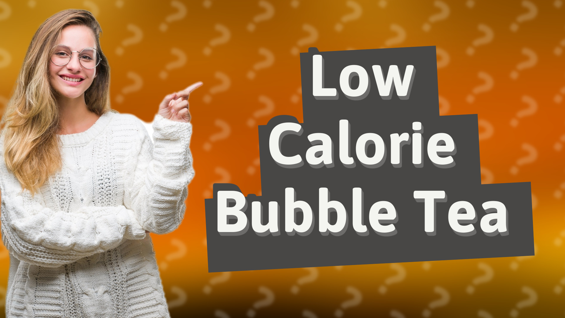 Low Calorie Bubble Tea