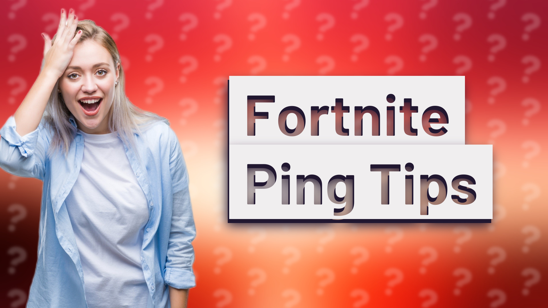Fortnite Ping Tips