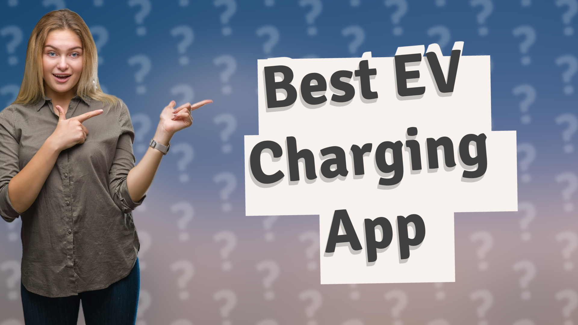 Best EV Charging App