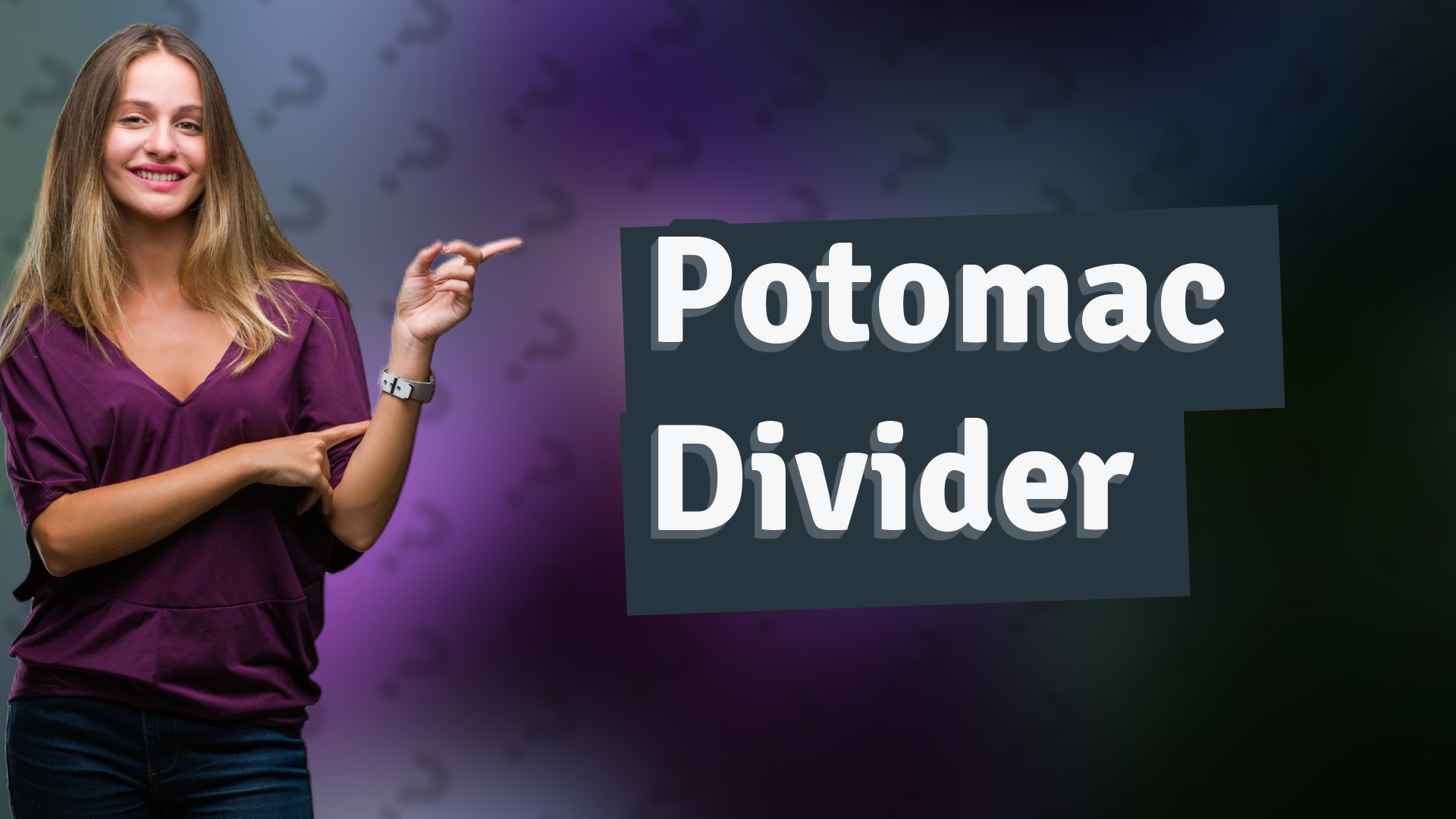 Potomac Divider