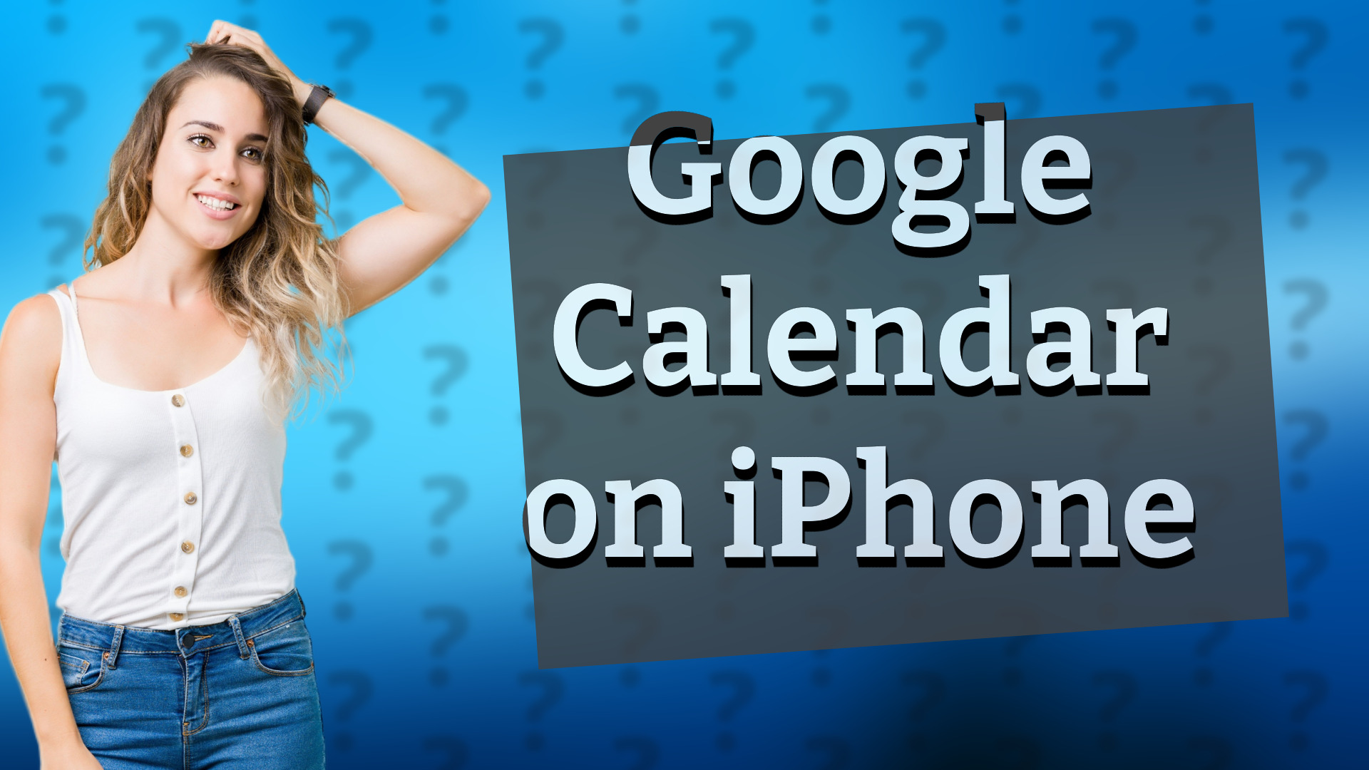 Google Calendar on iPhone
