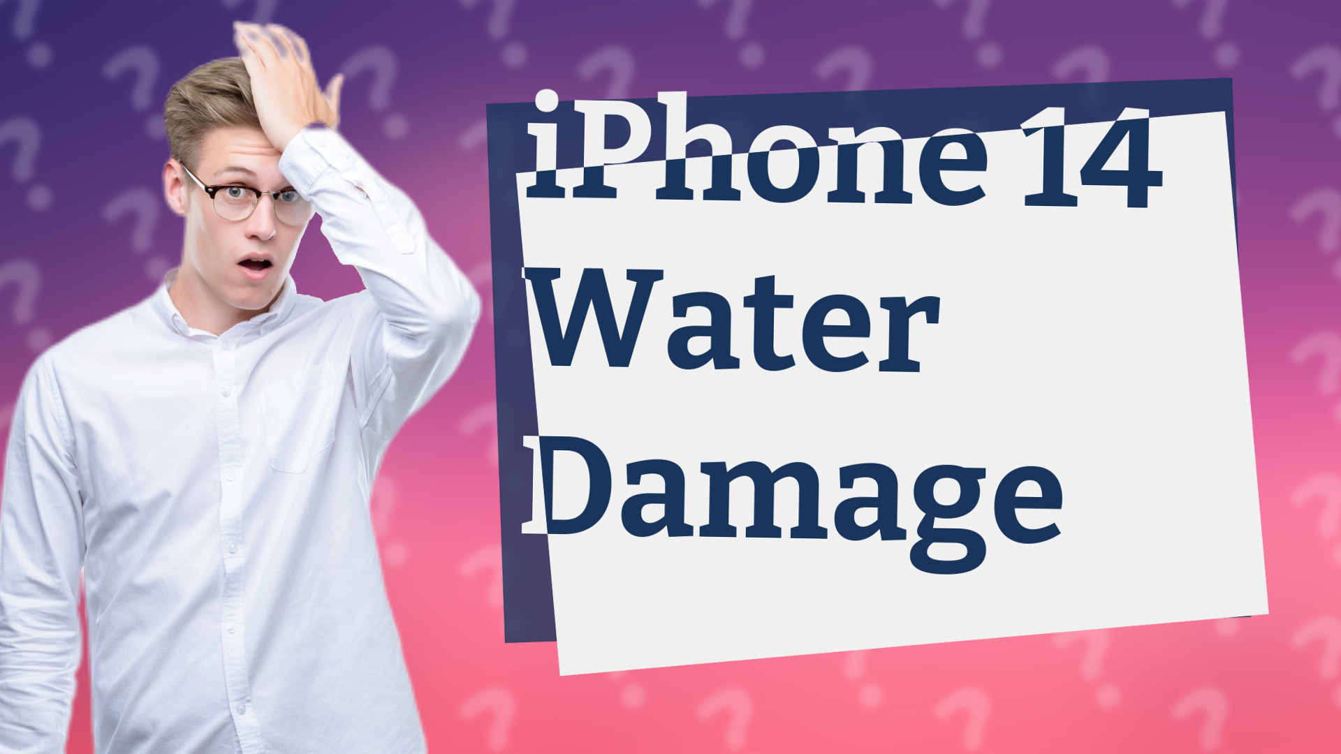iPhone 14 Water Damage