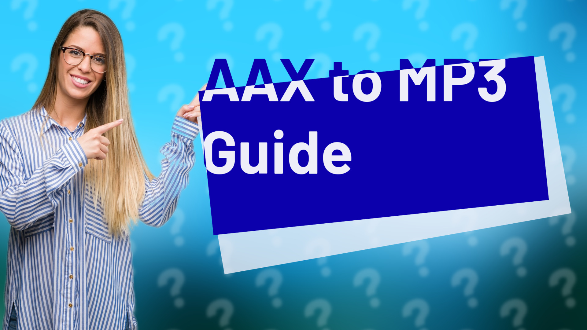 AAX to MP3 Guide