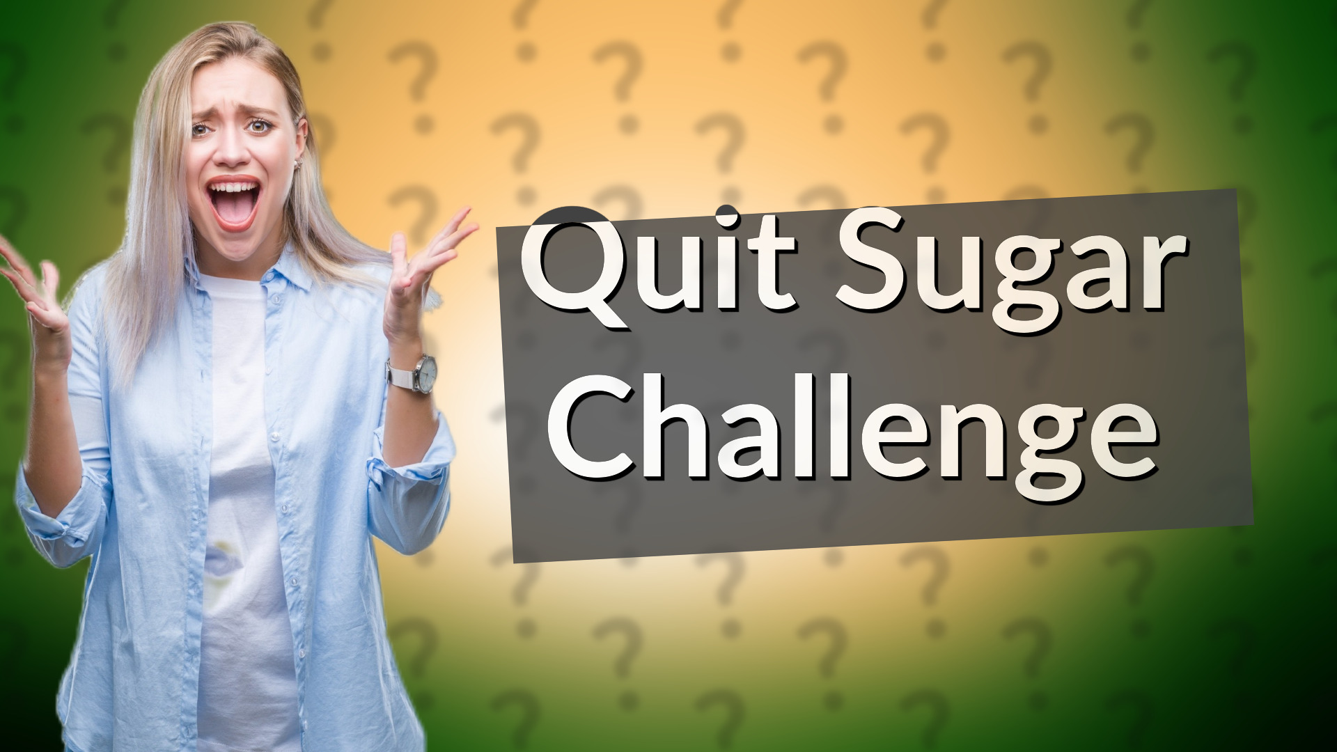 Quit Sugar Challenge