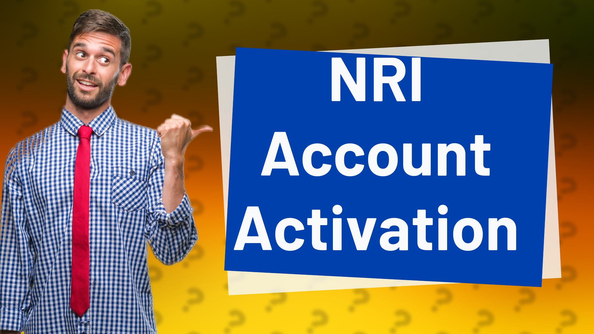 NRI Account Activation
