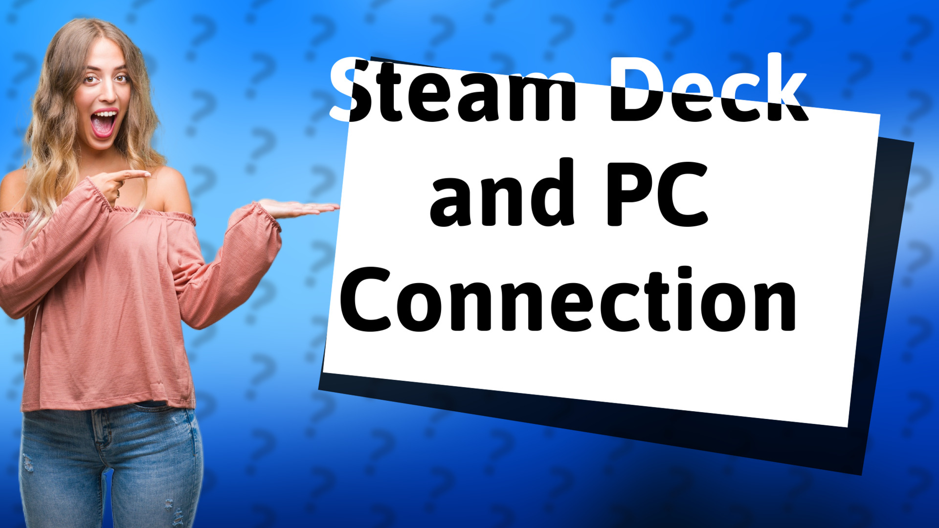 Steam Deck and PC Connection