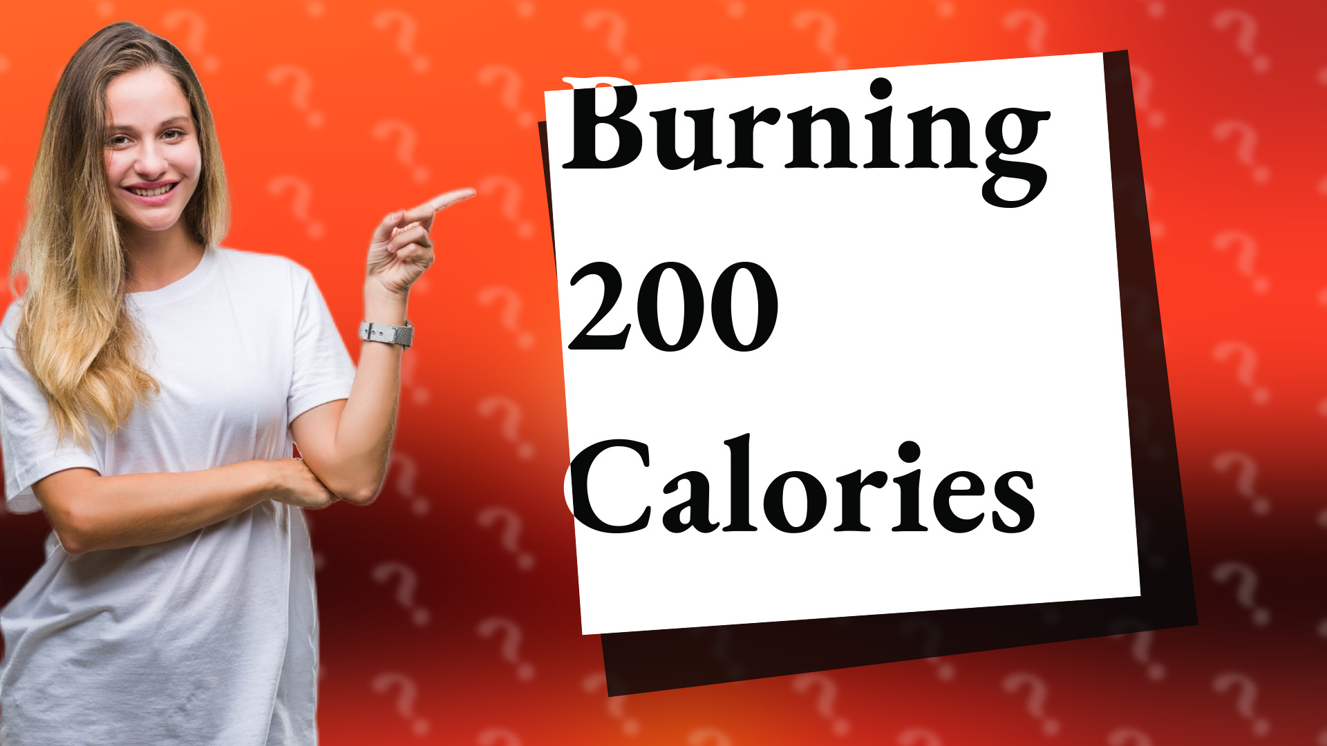 Burning 200 Calories