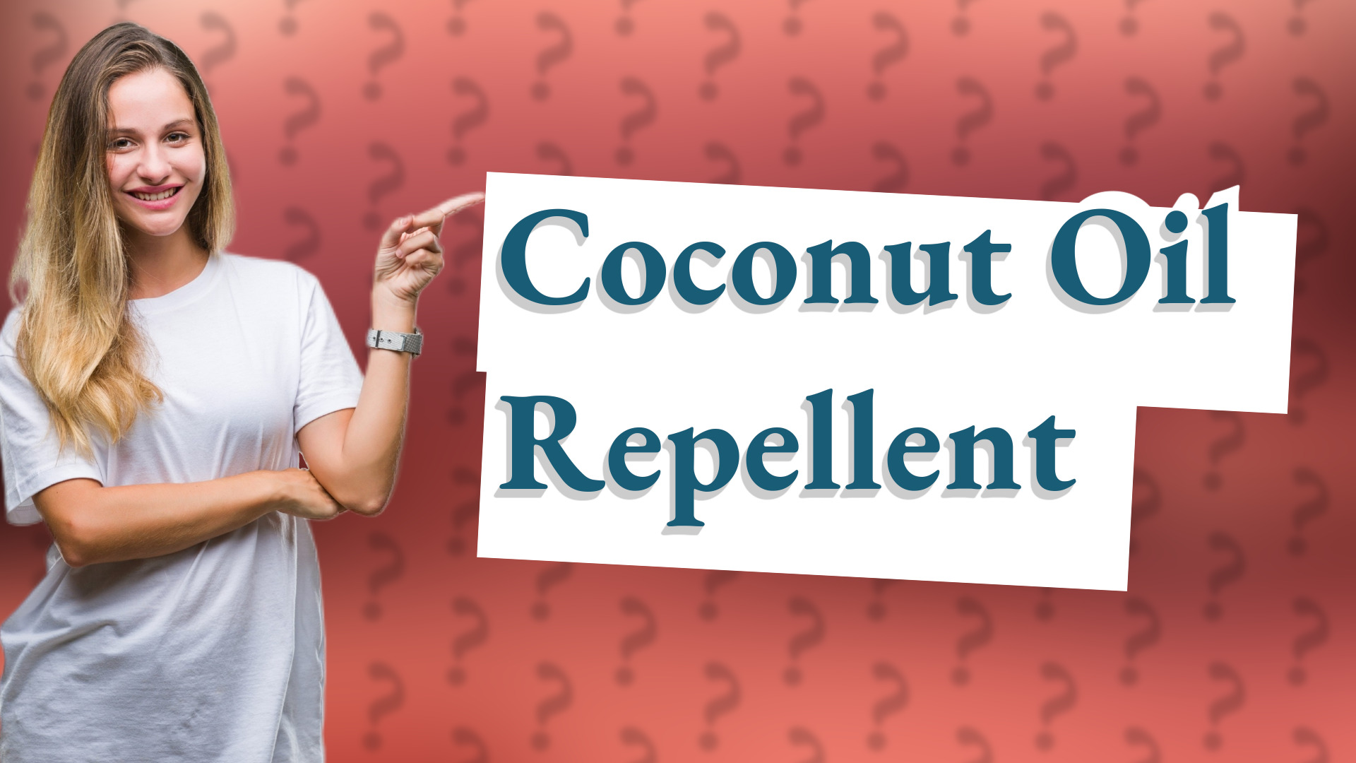 Coconut Oil Repellent