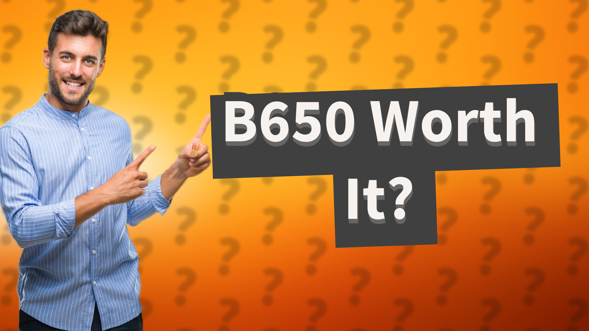 B650 Worth It?