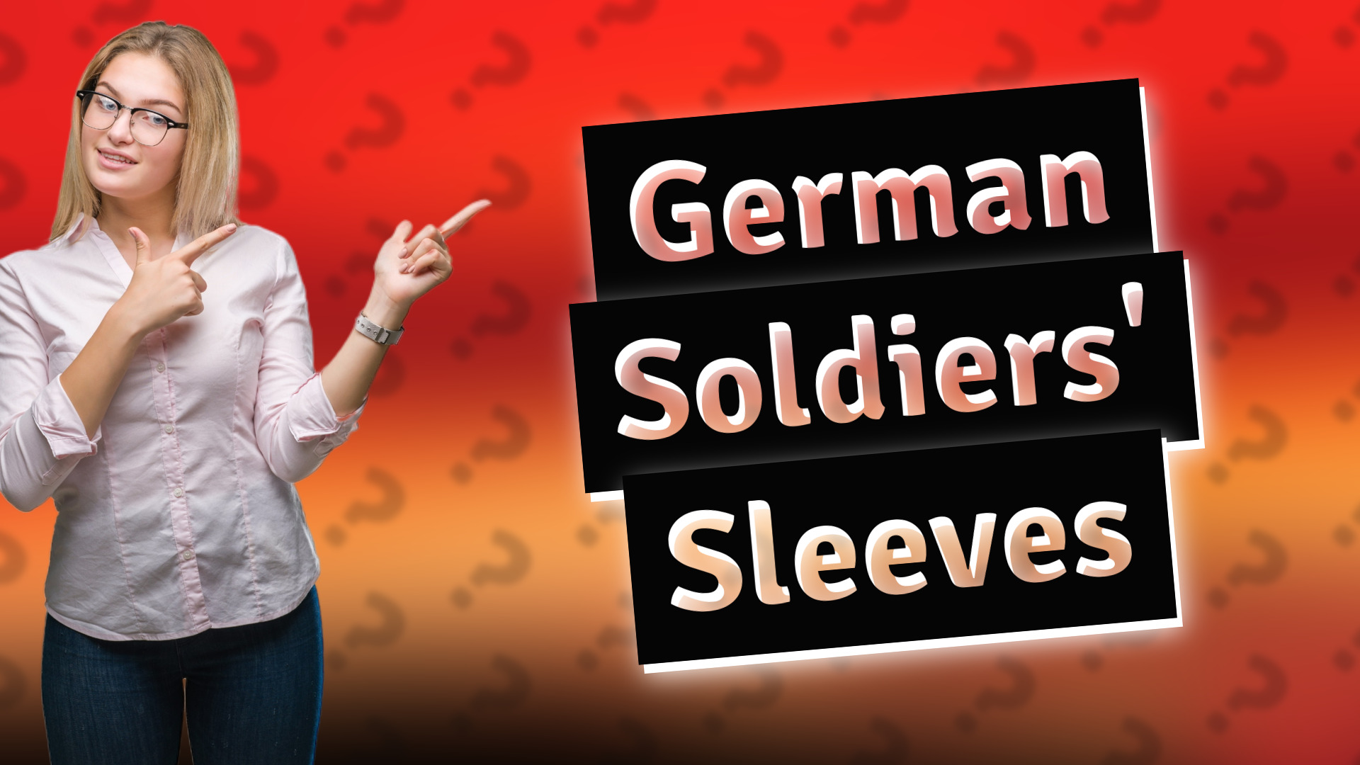 German Soldiers' Sleeves