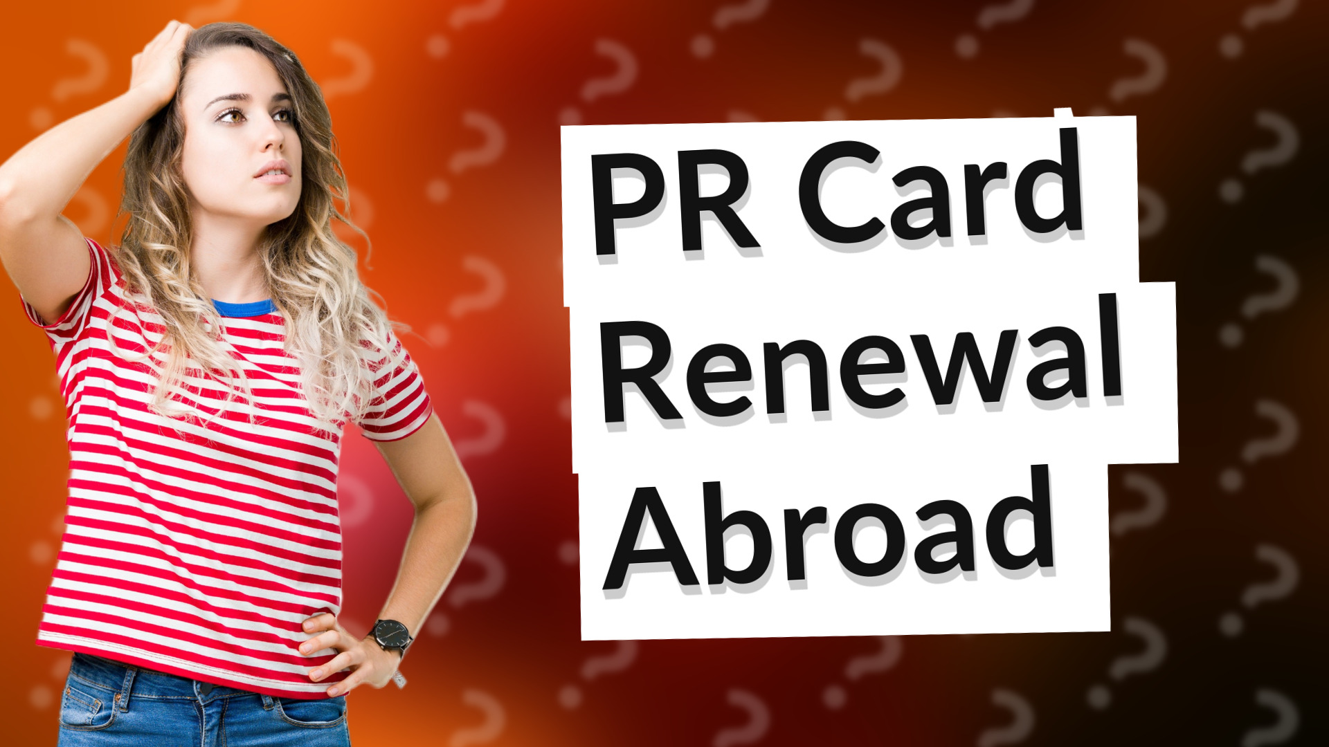 PR Card Renewal Abroad