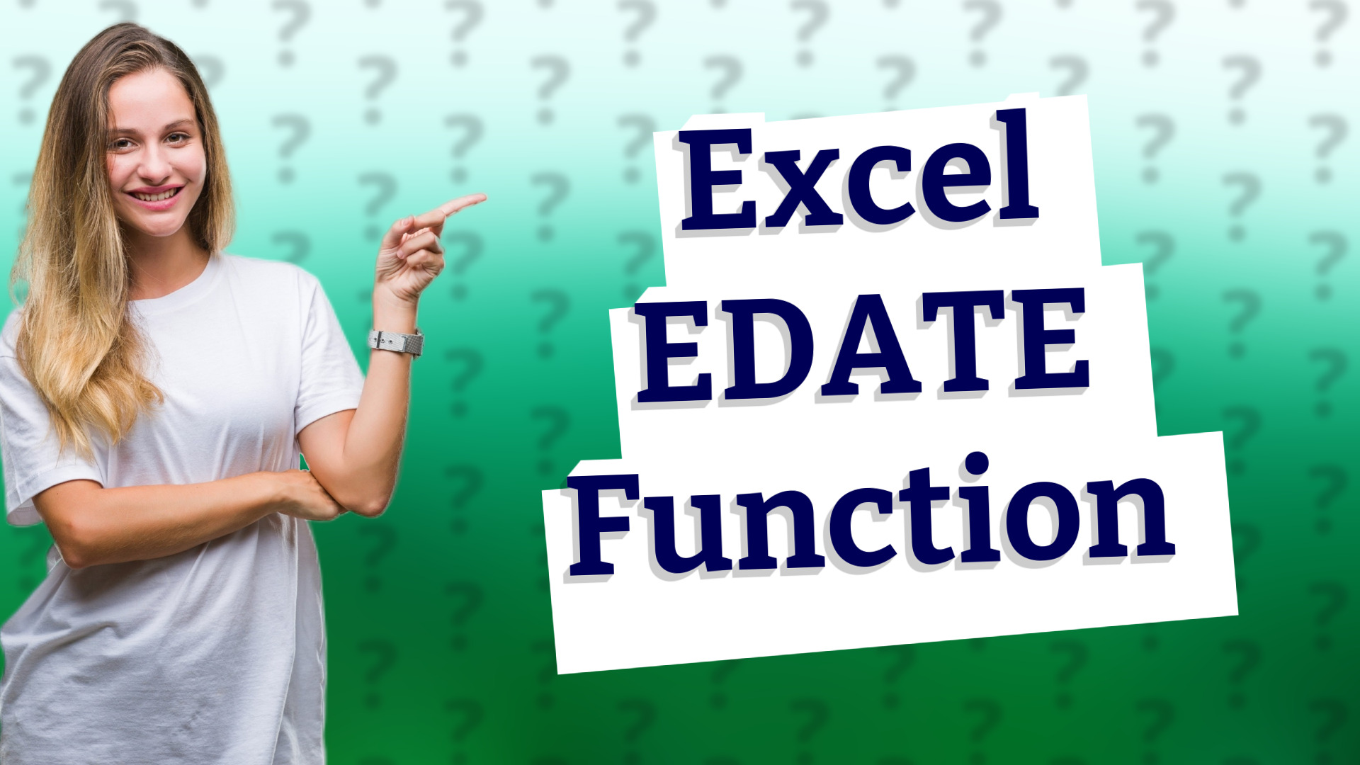 Excel EDATE Function