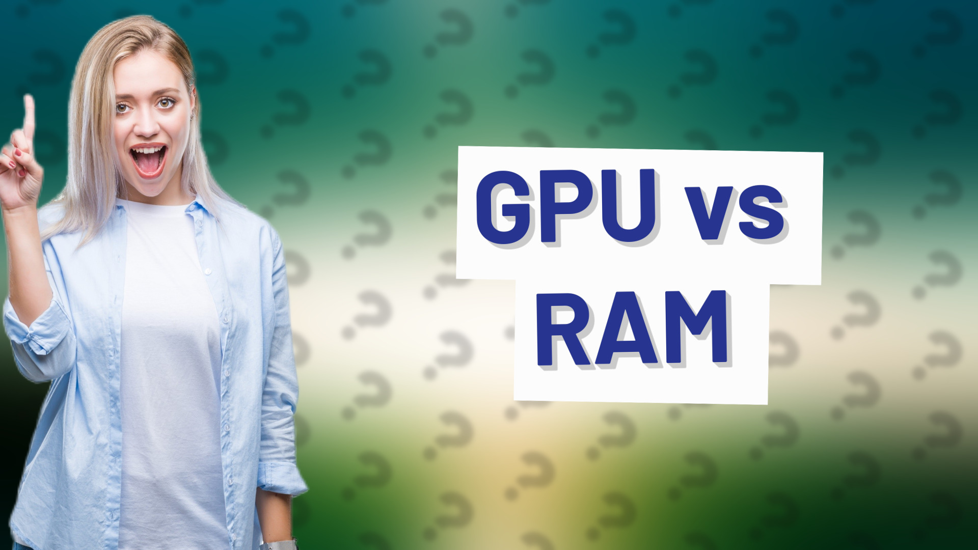 GPU vs RAM