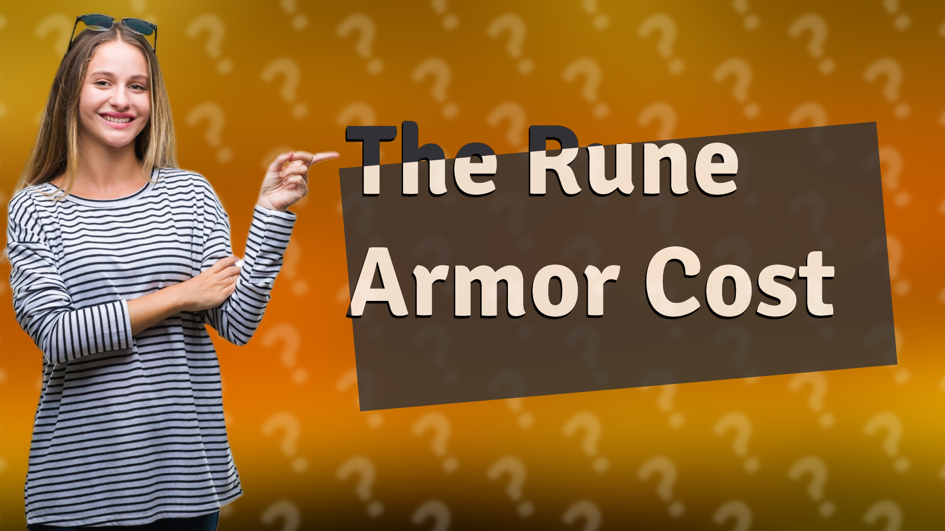 The Rune Armor Cost