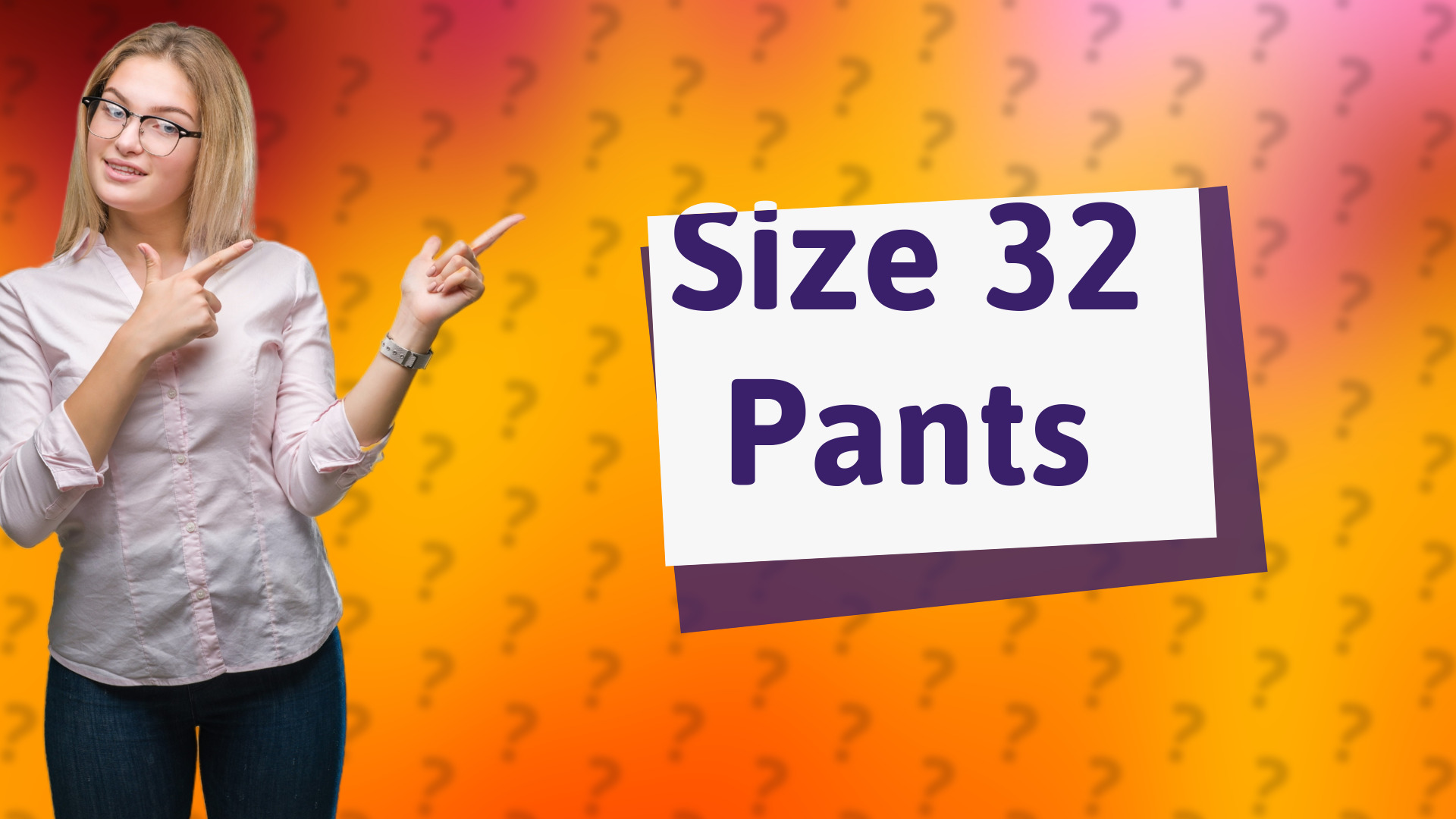 Size 32 Pants