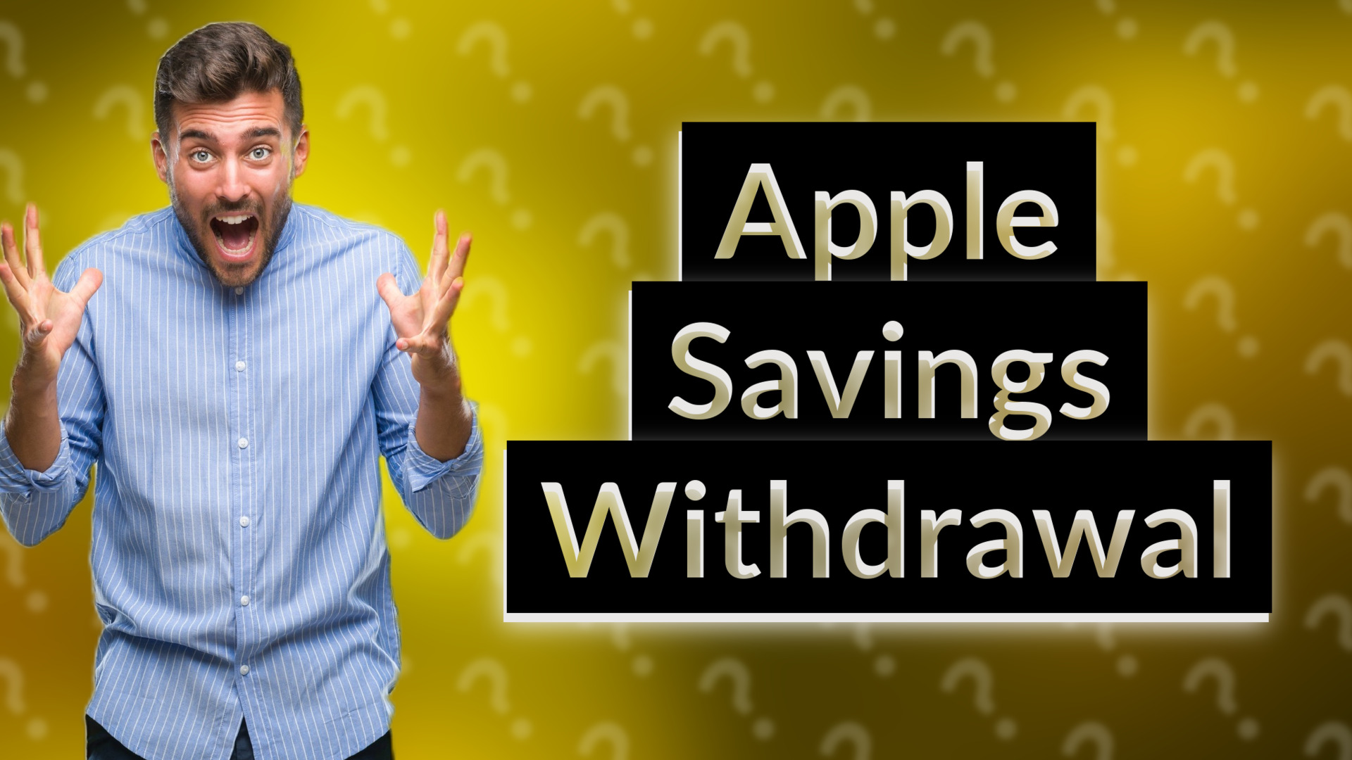 Apple Savings Withdrawal