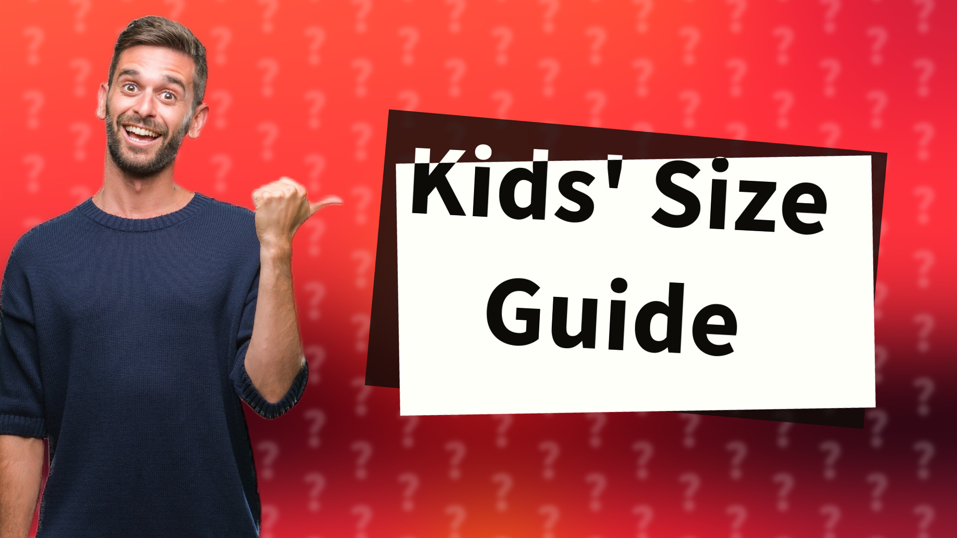 Kids' Size Guide