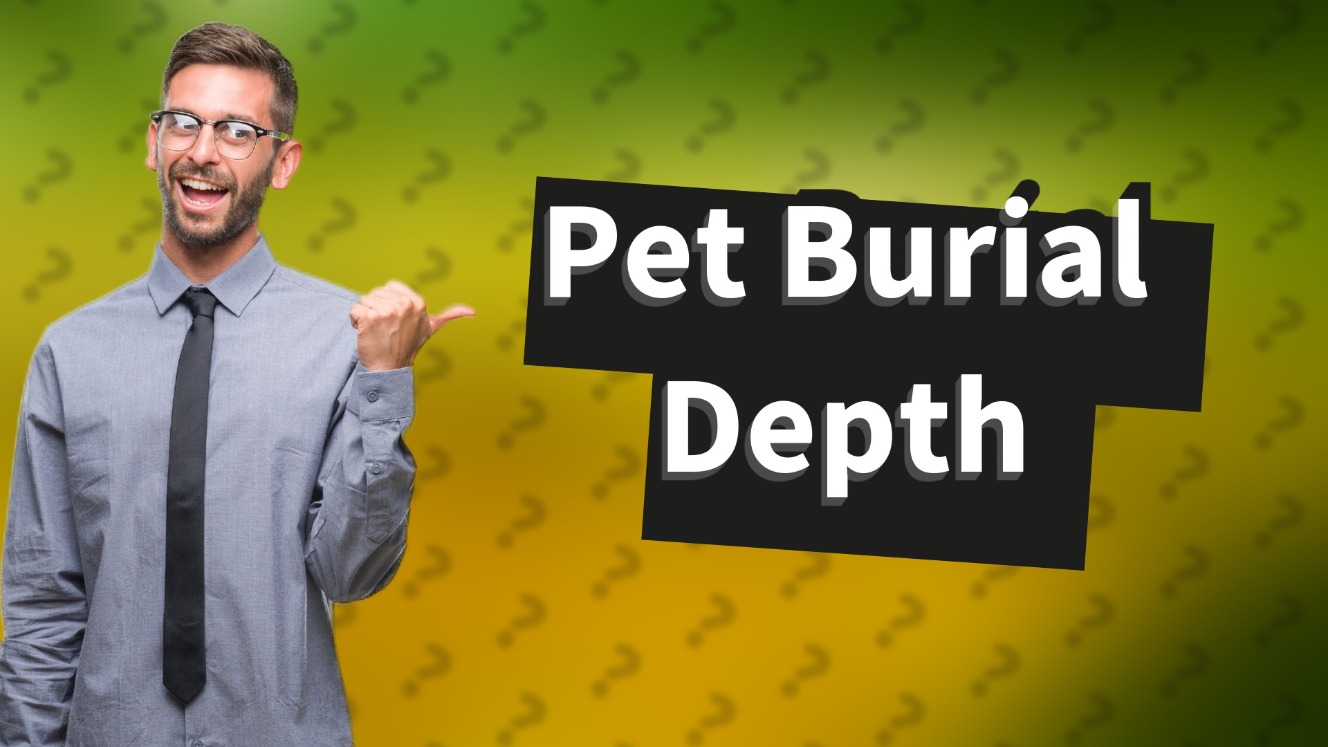 Pet Burial Depth