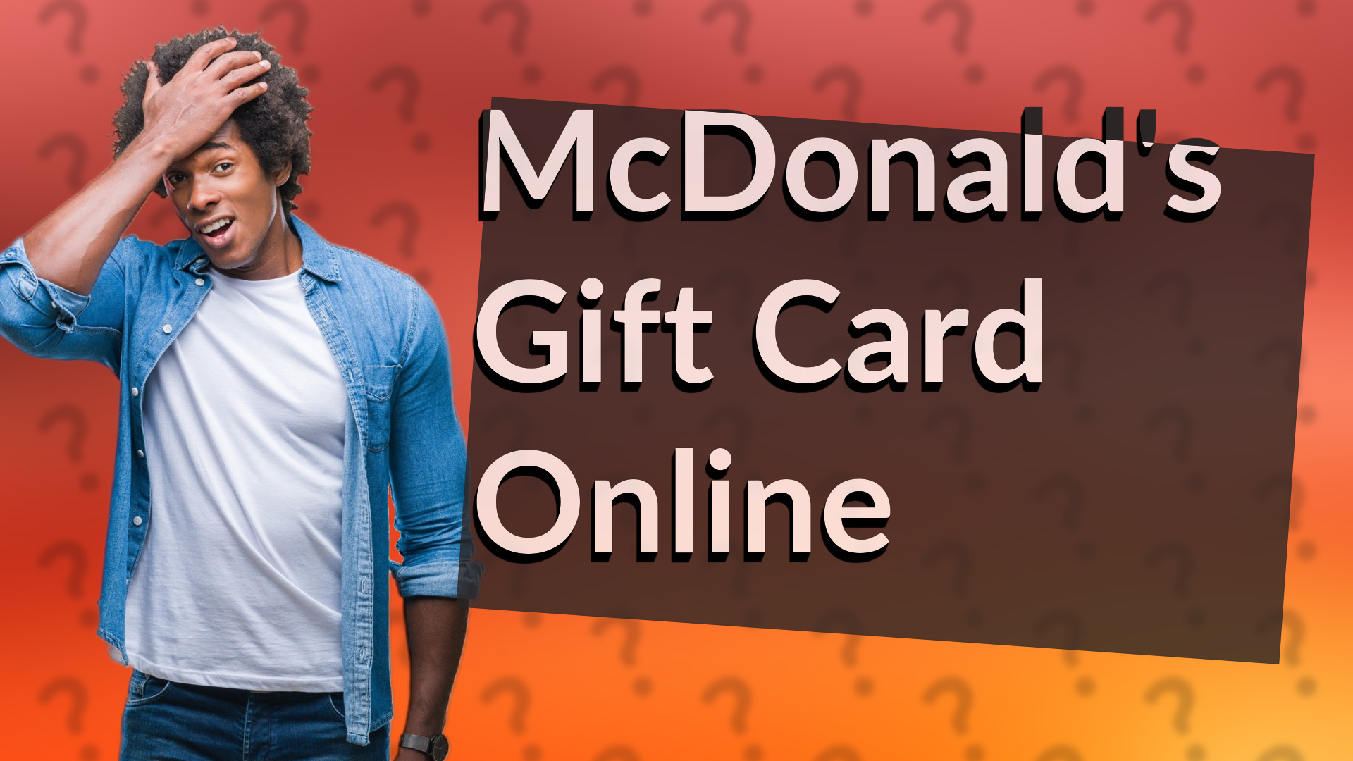McDonald's Gift Card Online