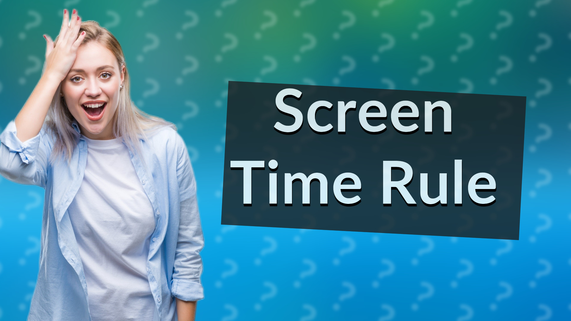 Screen Time Rule