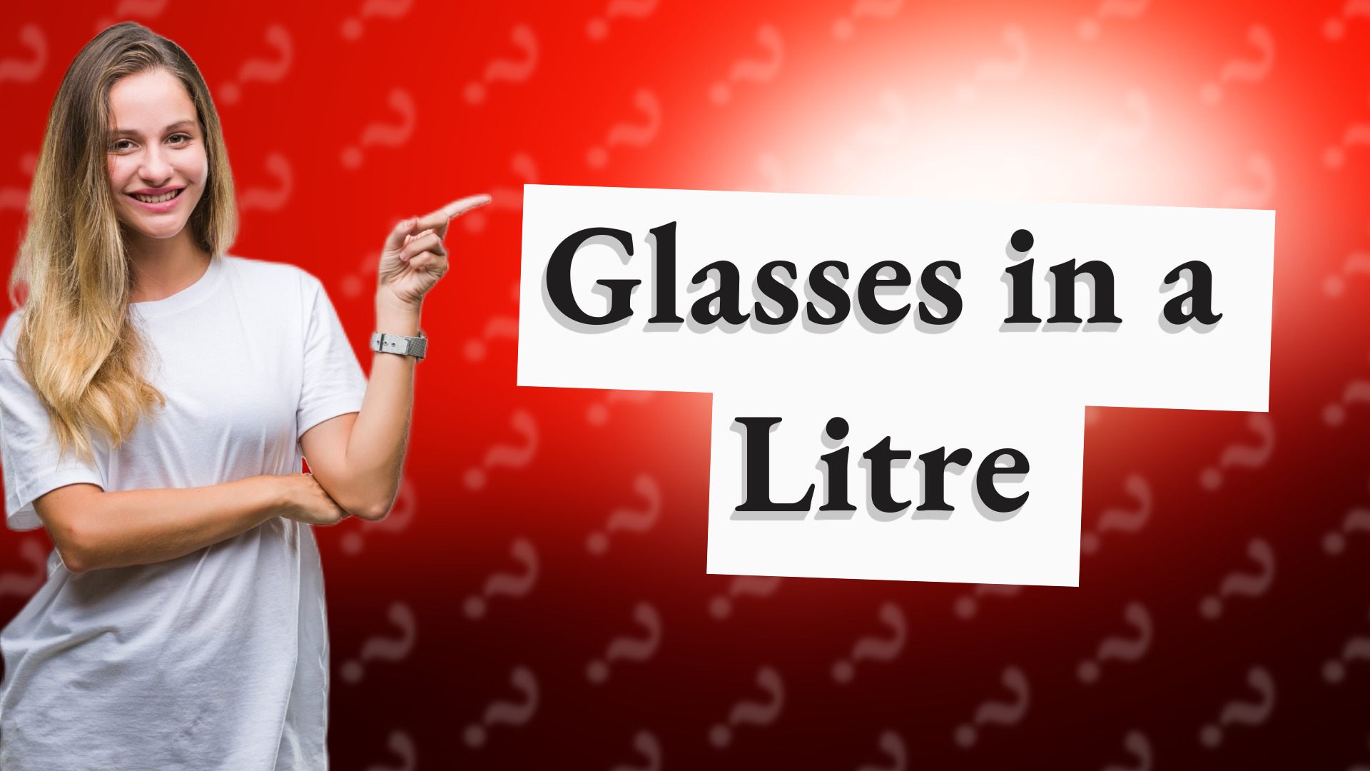 Glasses in a Litre