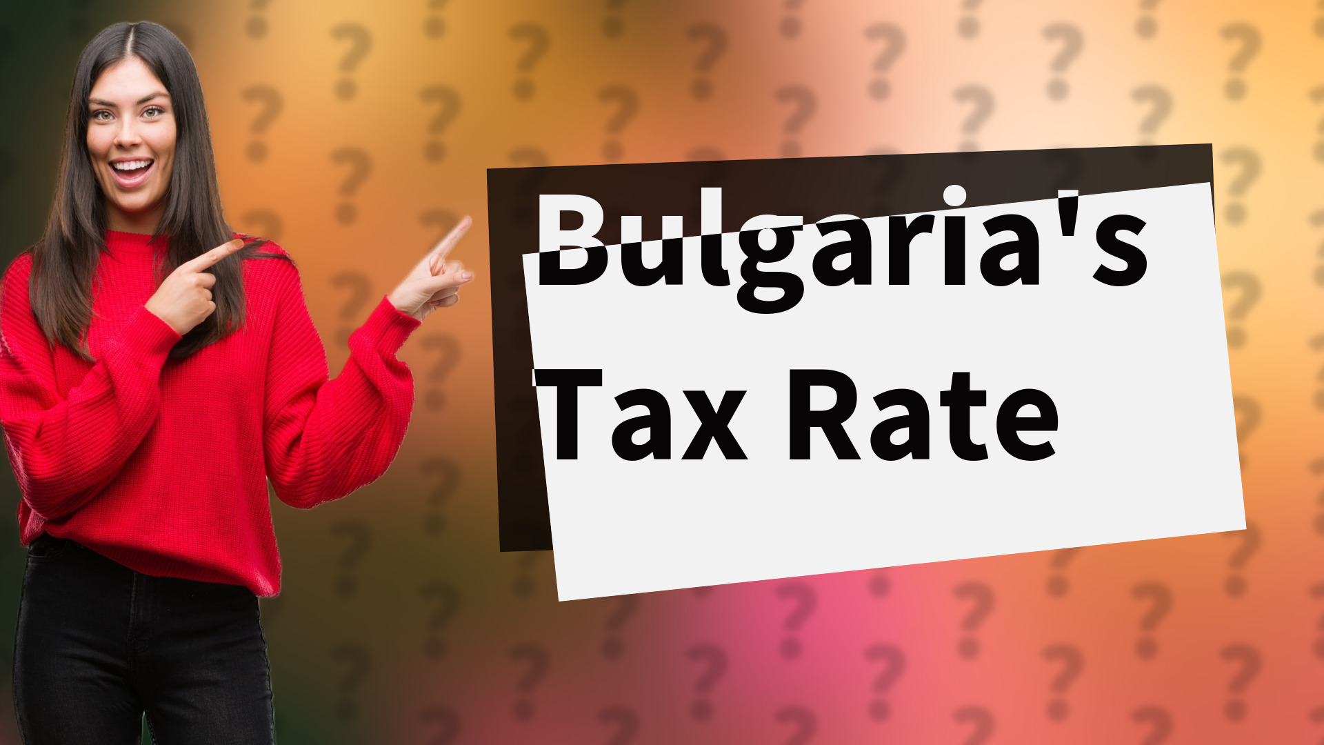 Bulgaria's Tax Rate