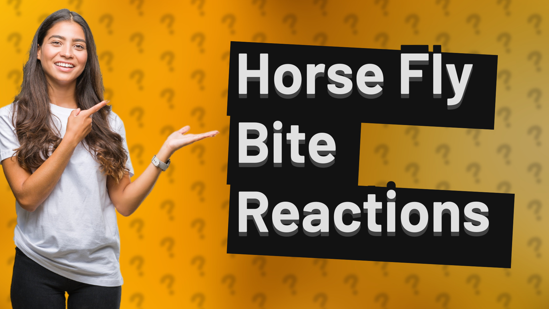 Horse Fly Bite Reactions