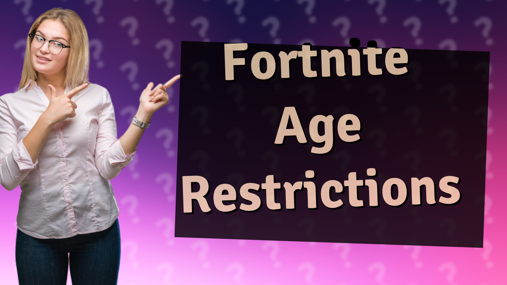 Fortnite Age Restrictions