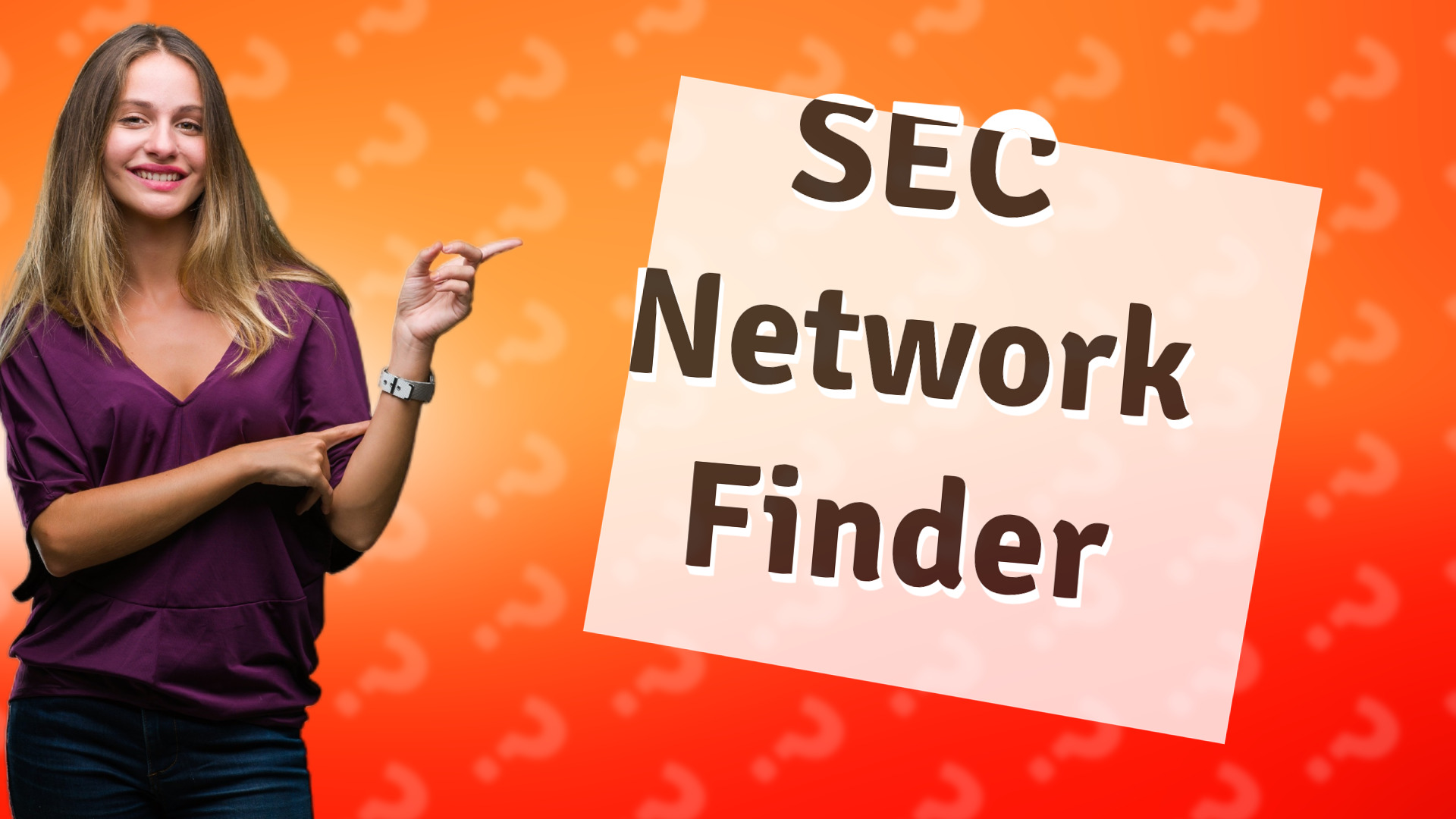 SEC Network Finder