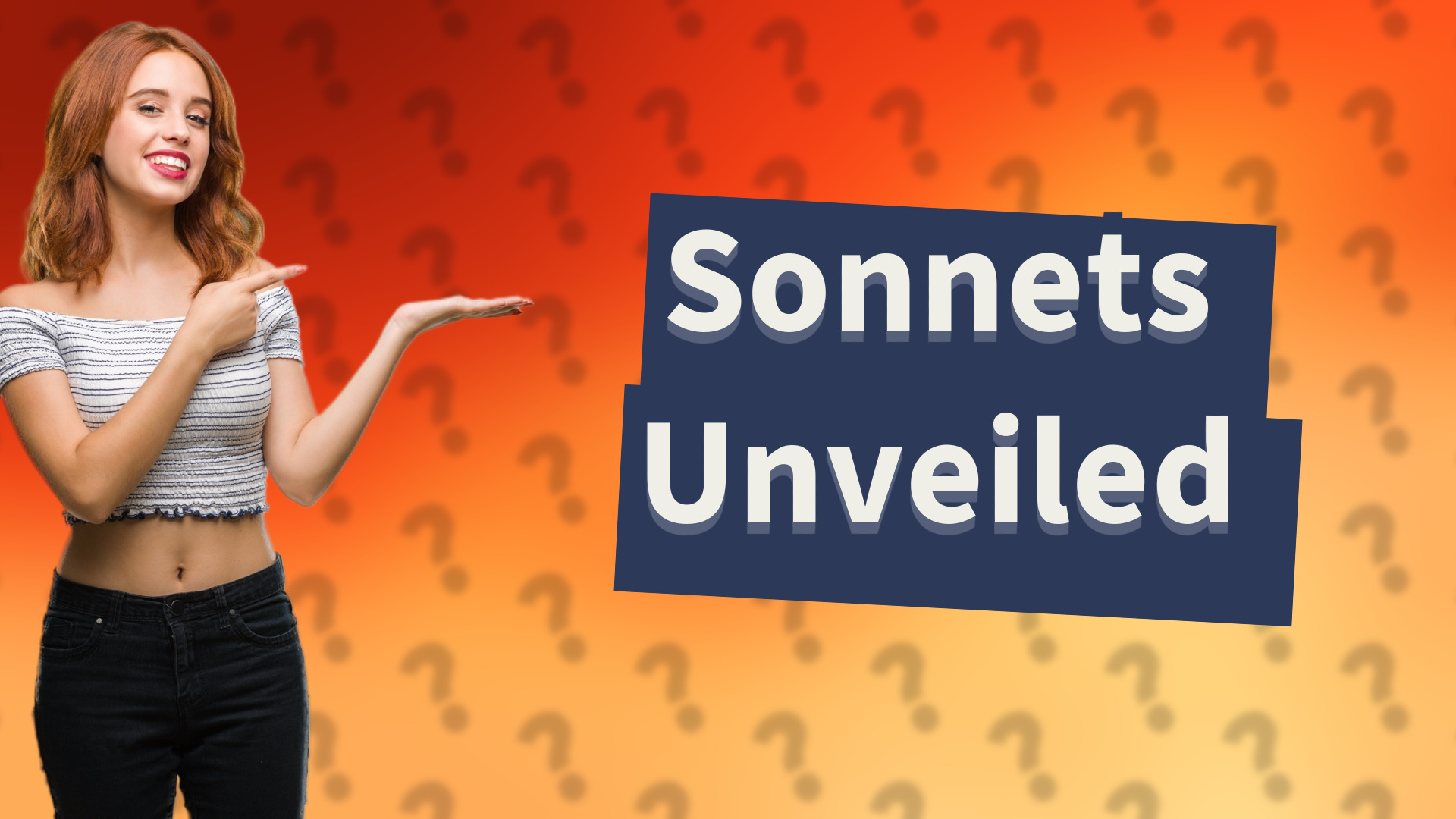 Sonnets Unveiled