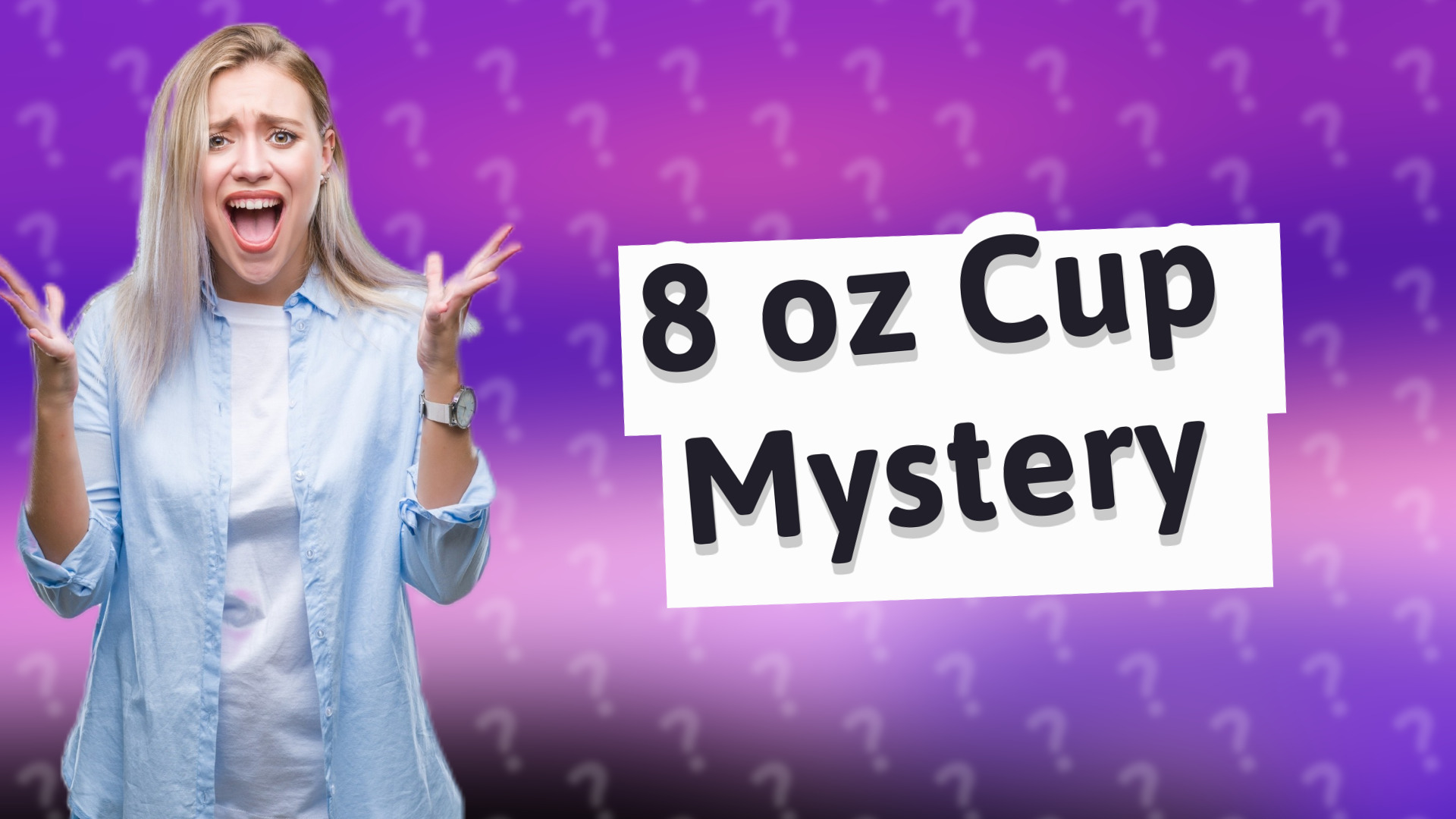 8 oz Cup Mystery
