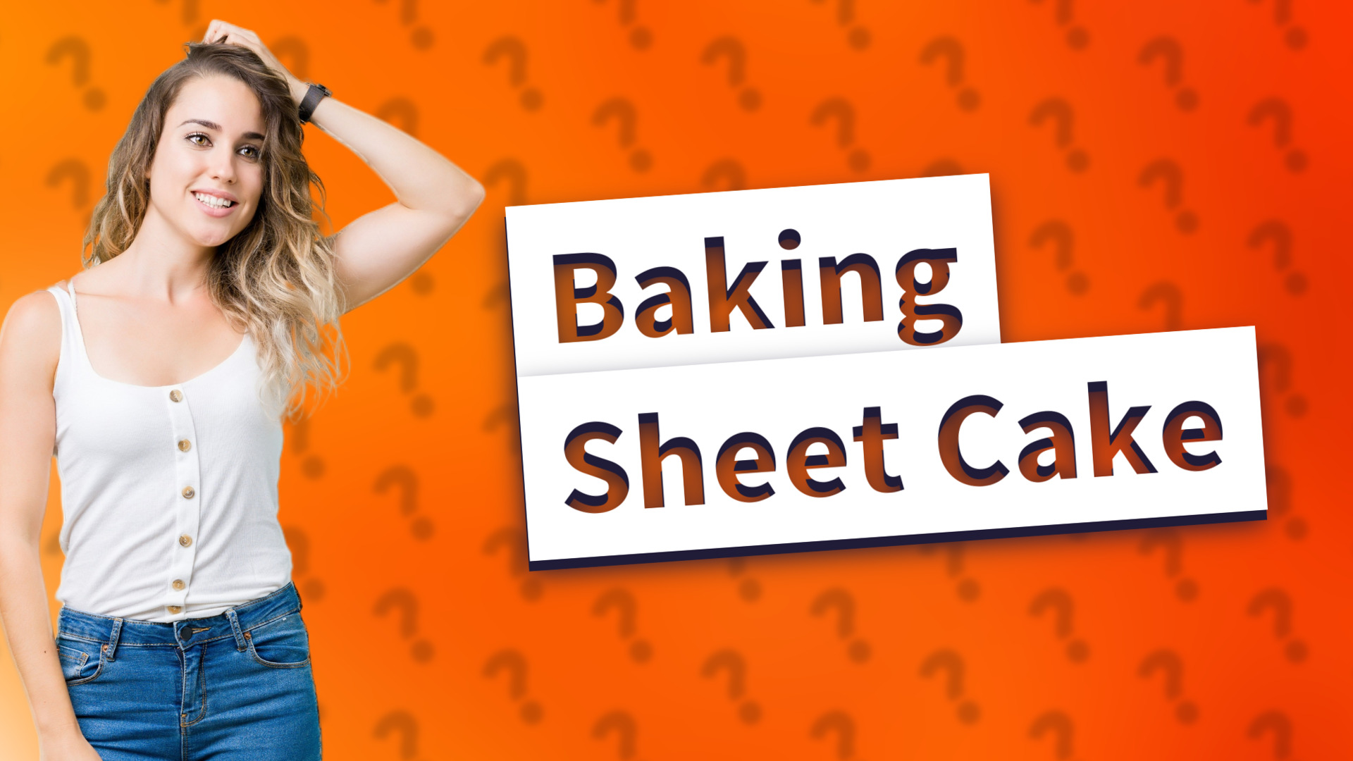 Baking Sheet Cake