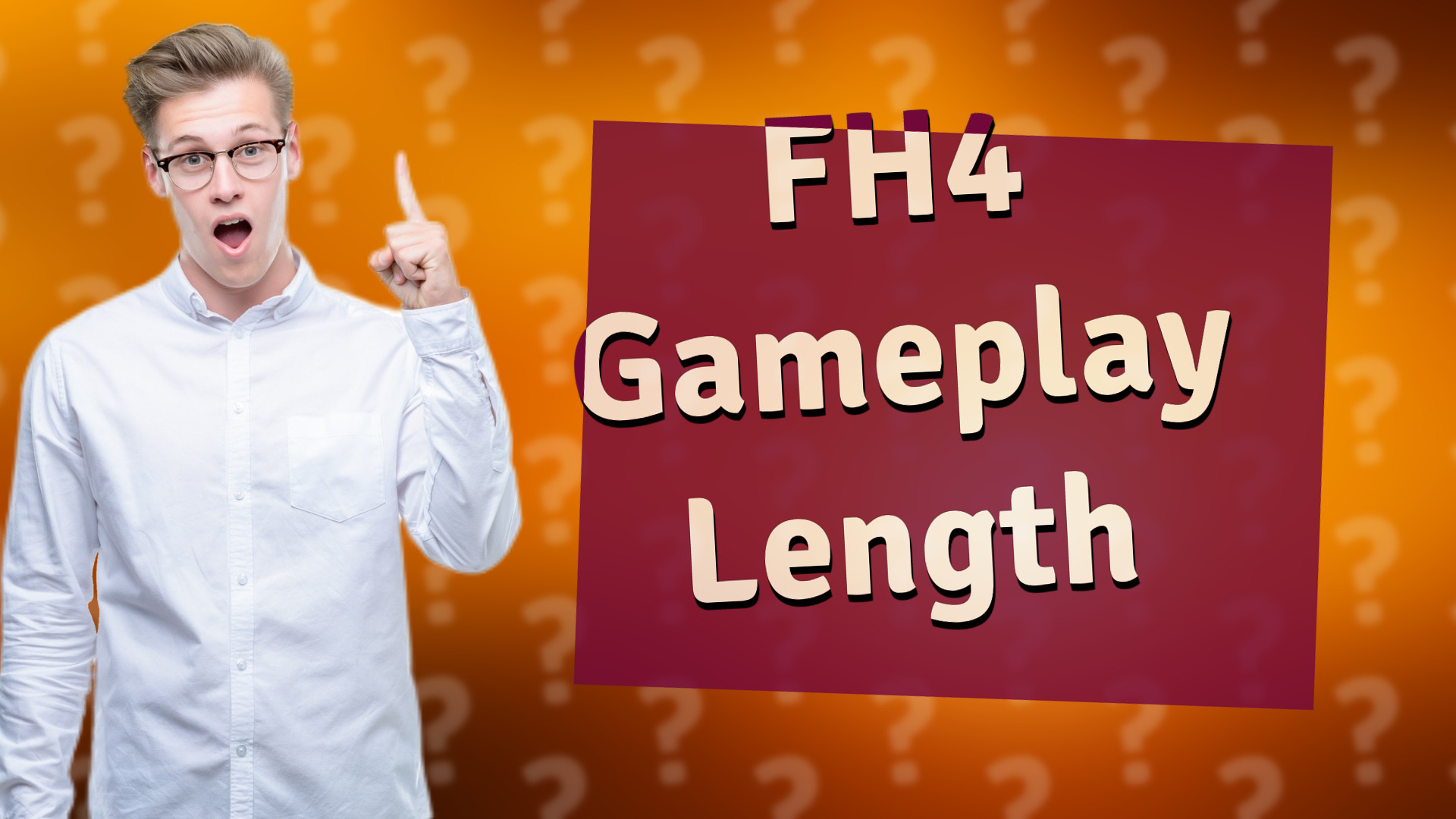 FH4 Gameplay Length