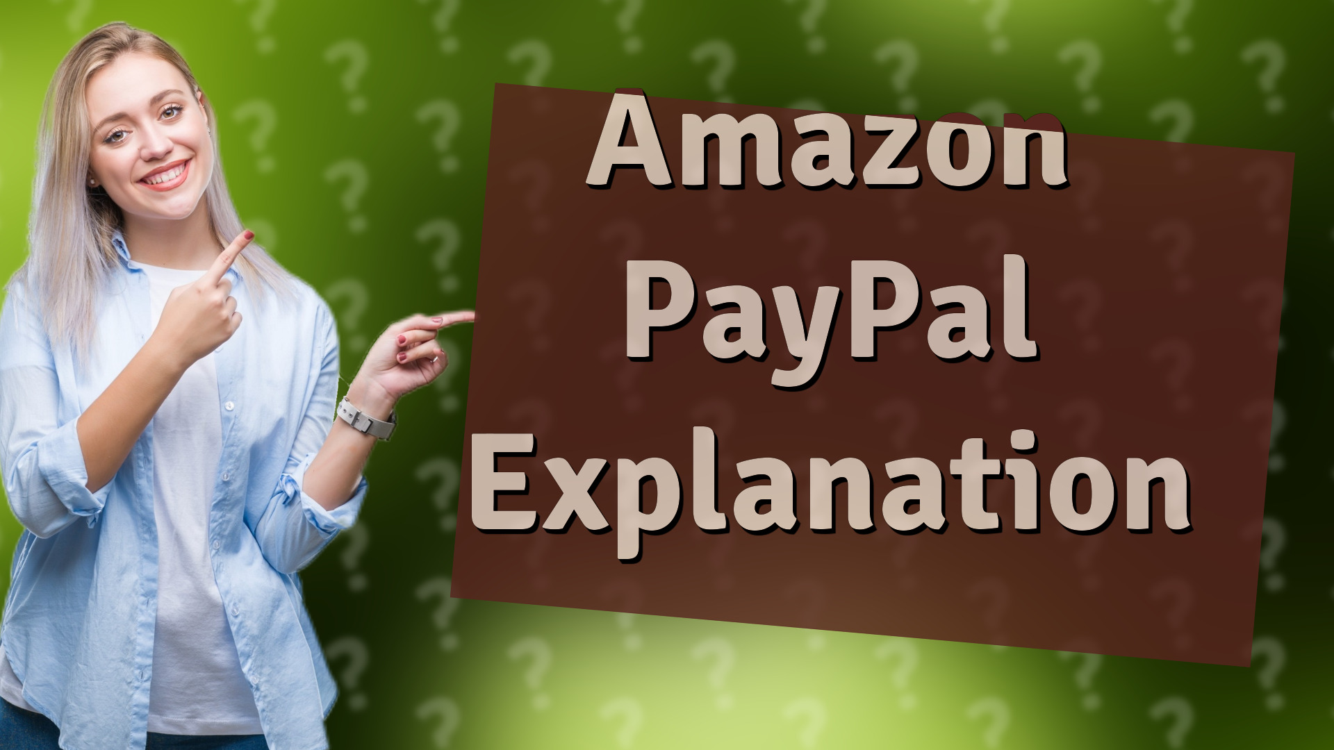 Amazon PayPal Explanation