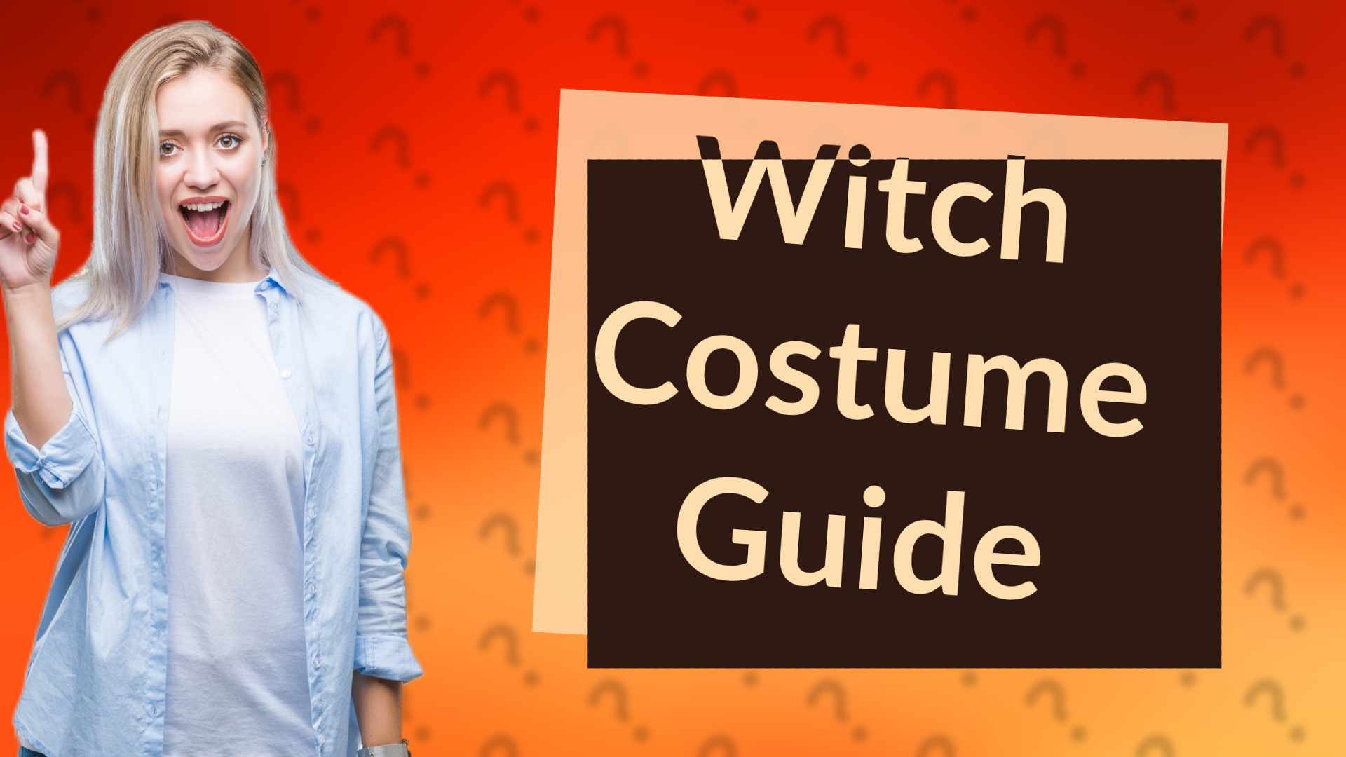Witch Costume Guide