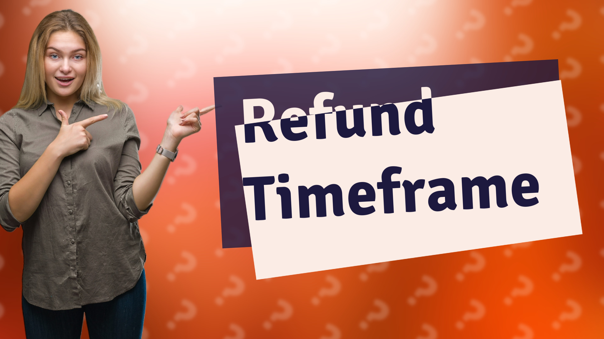Refund Timeframe