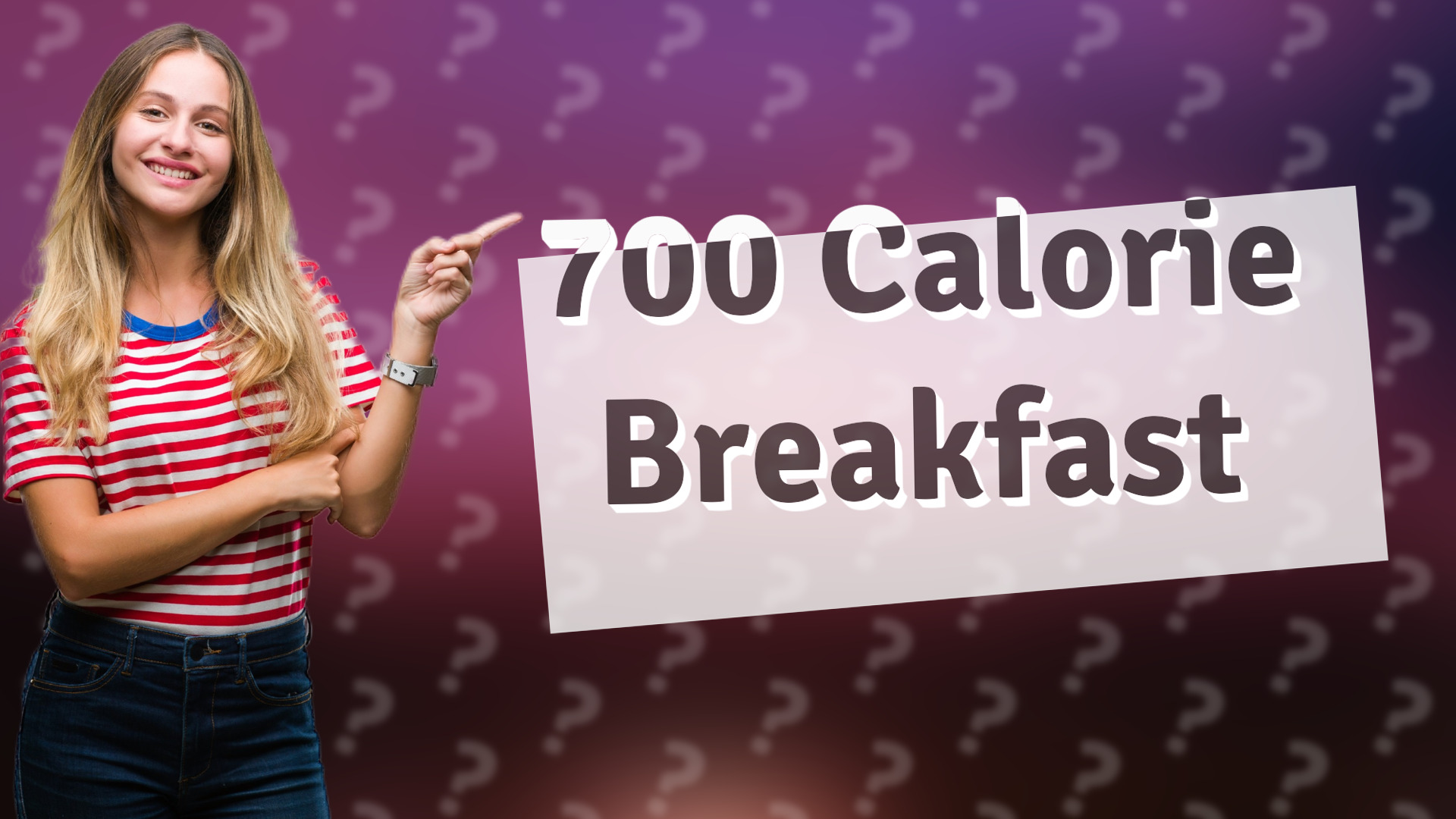 700 Calorie Breakfast