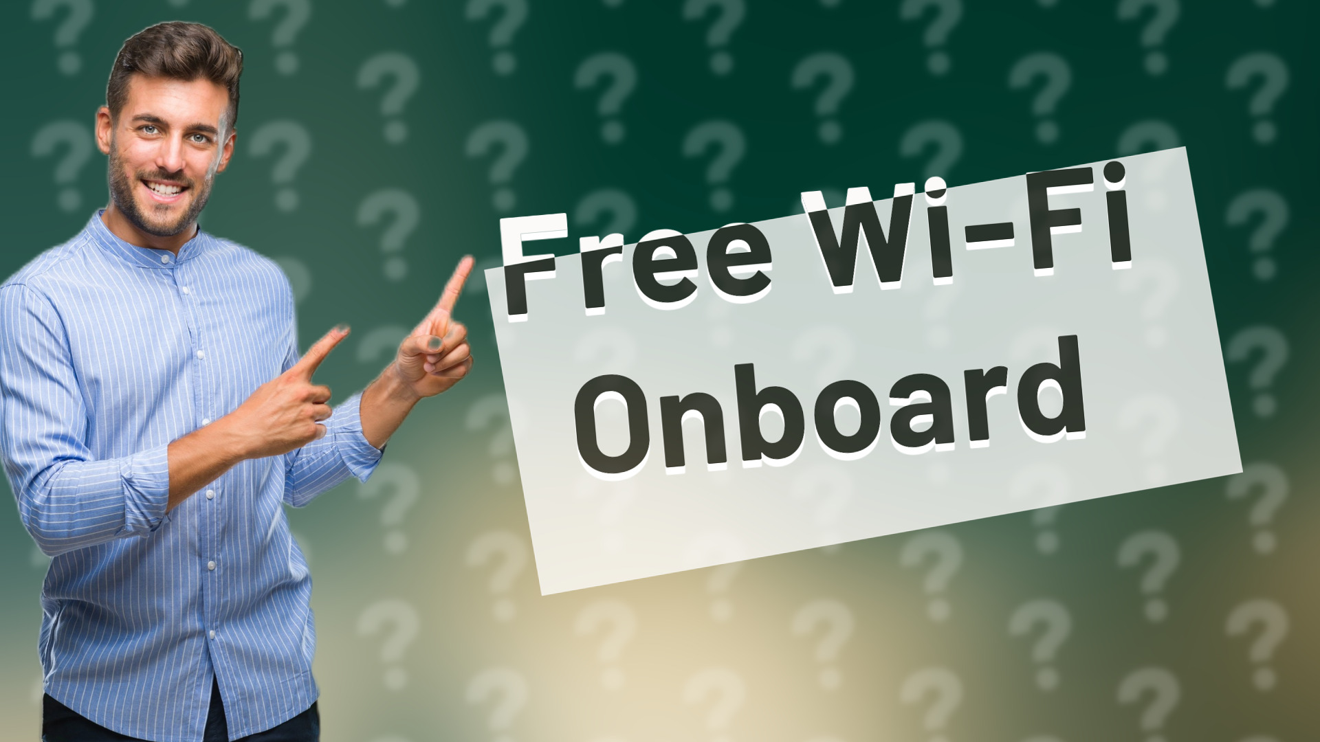 Free Wi-Fi Onboard