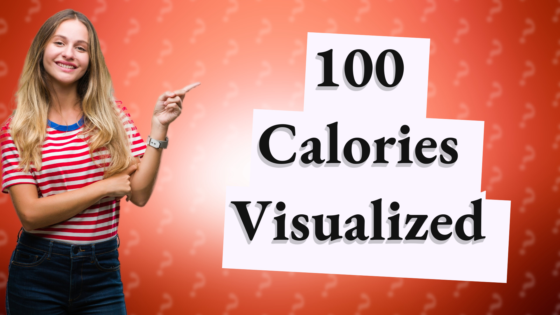 100 Calories Visualized