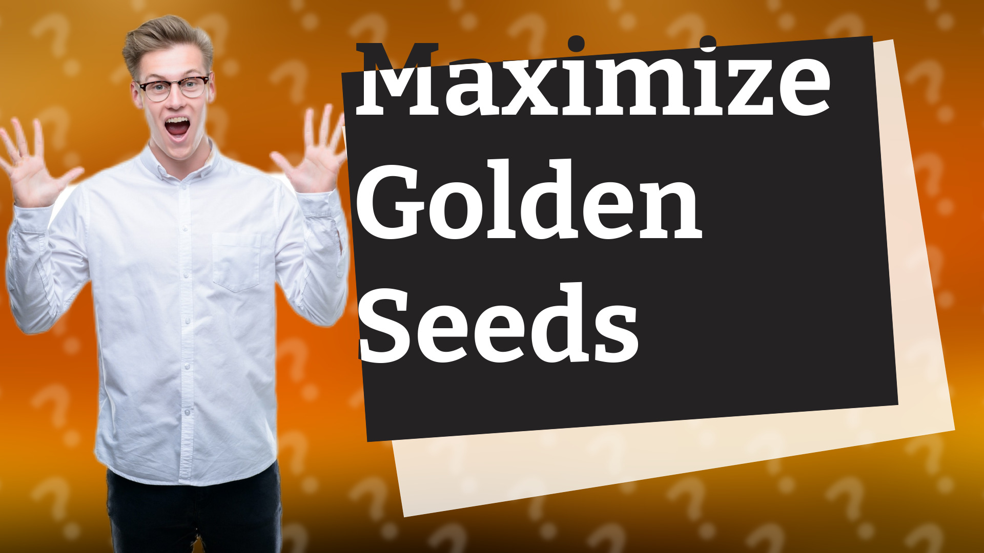 Maximize Golden Seeds