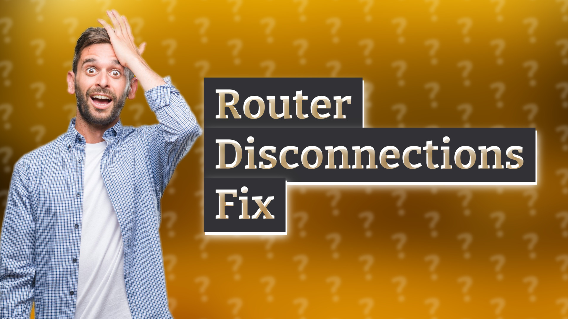 Router Disconnections Fix