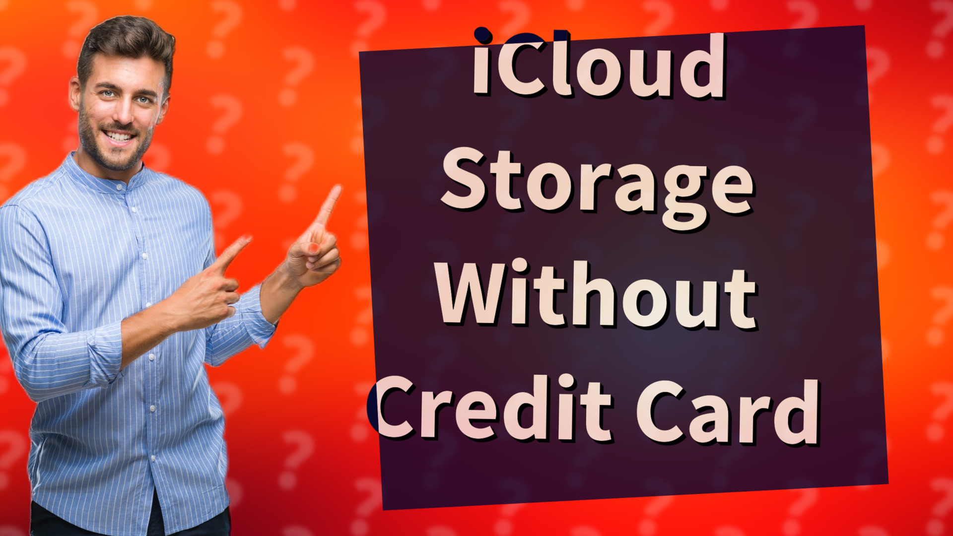 iCloud Storage Without Credit Card