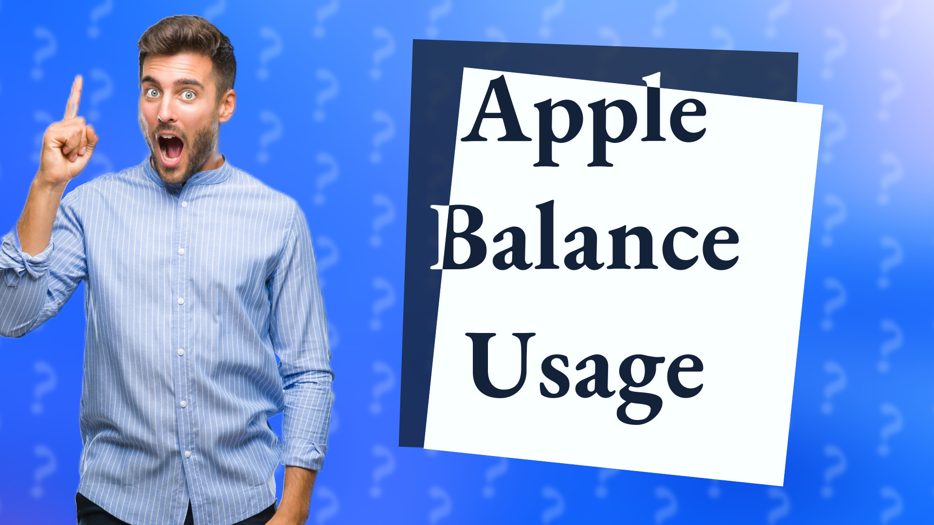 Apple Balance Usage
