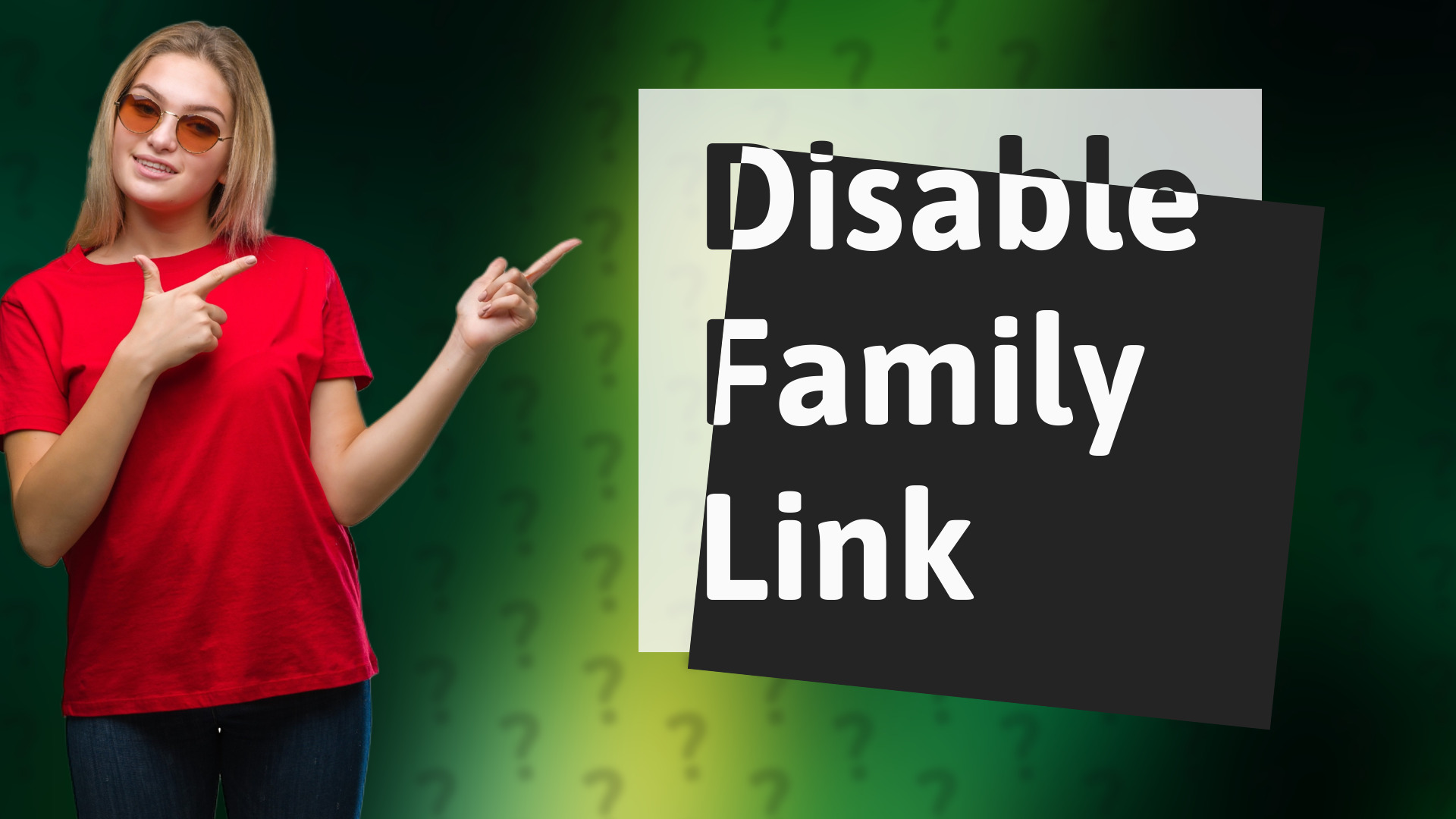 Disable Family Link