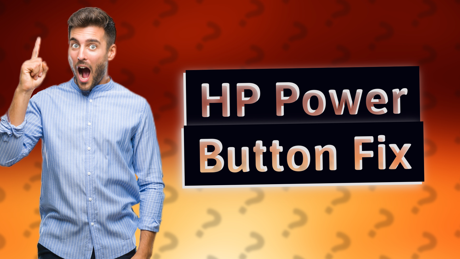 HP Power Button Fix