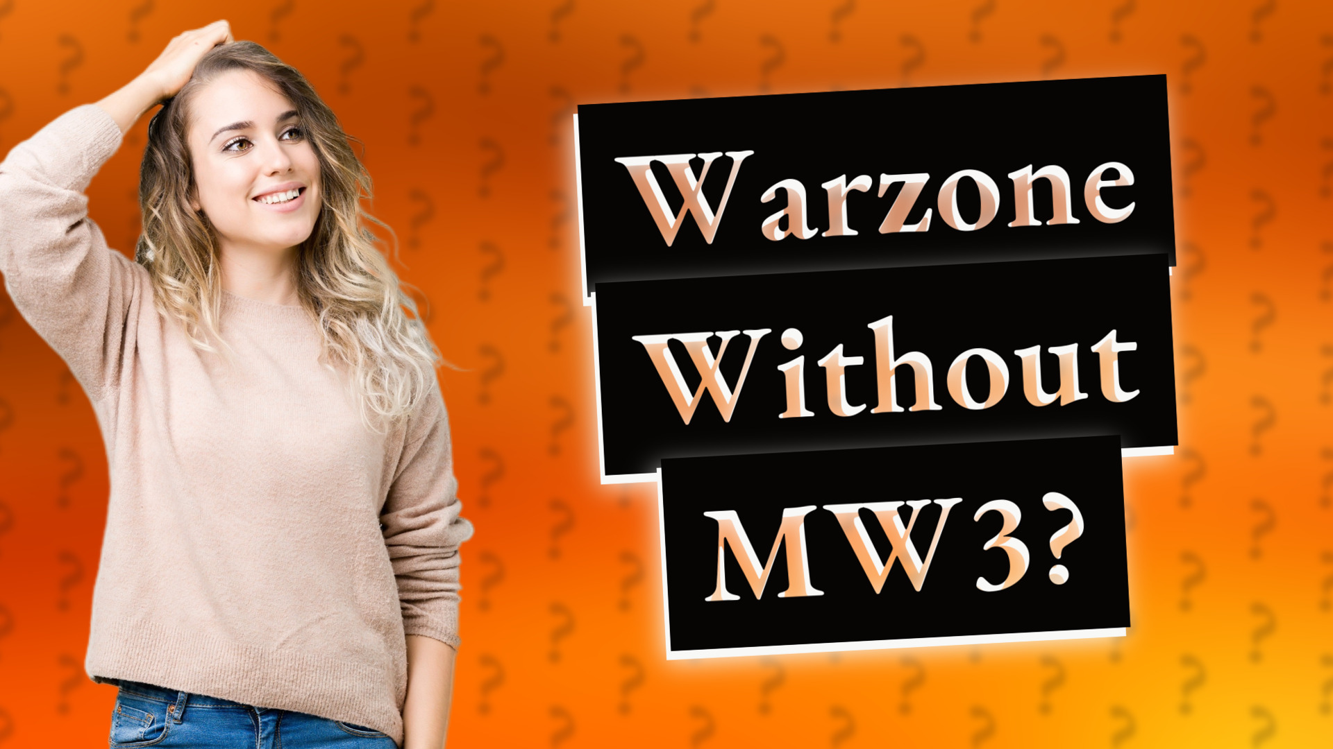 Warzone Without MW3?